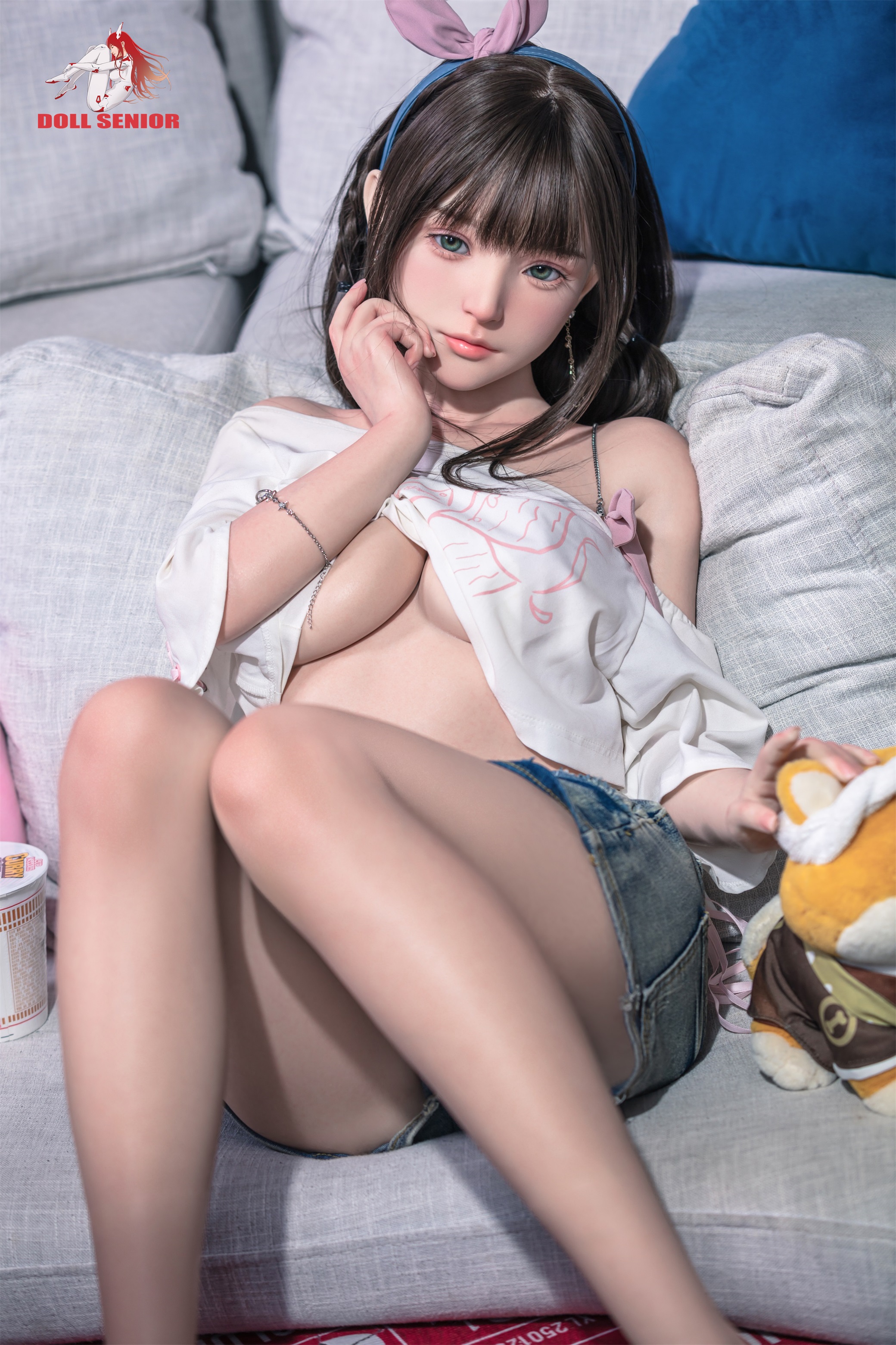 Doll Senior | Miye#2 -4ft8/148cmD Cup Silicone ROS Head Sex Doll