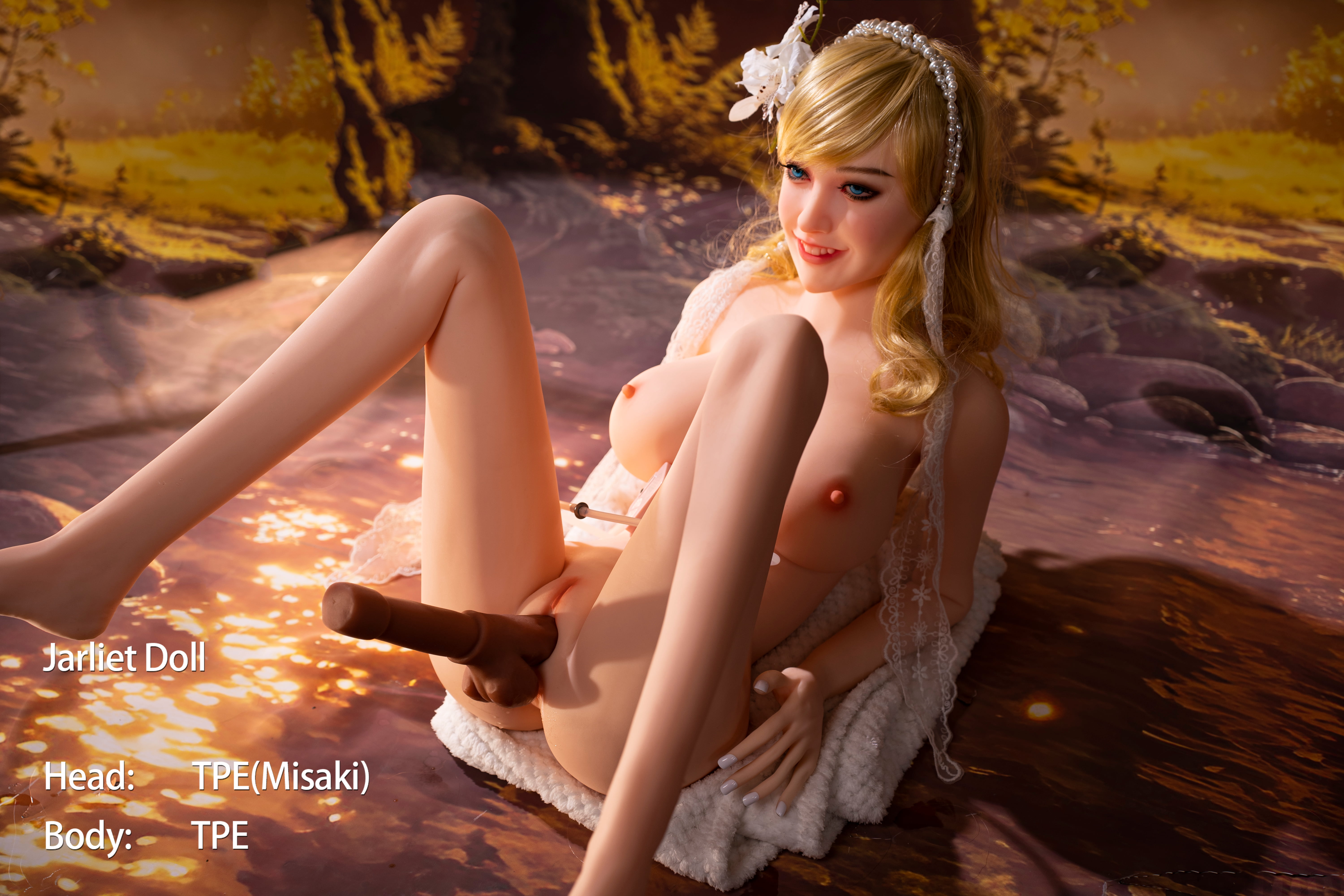 Jarliet | Misaki - 4ft 11 /150cm Slim Golden-Hair TPE Sex Doll