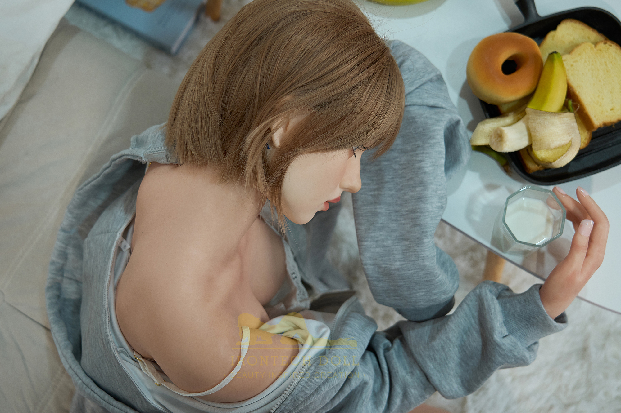 Irontech | MaryGold - 5.4ft (166cm) Realistic Full Silicone Doll