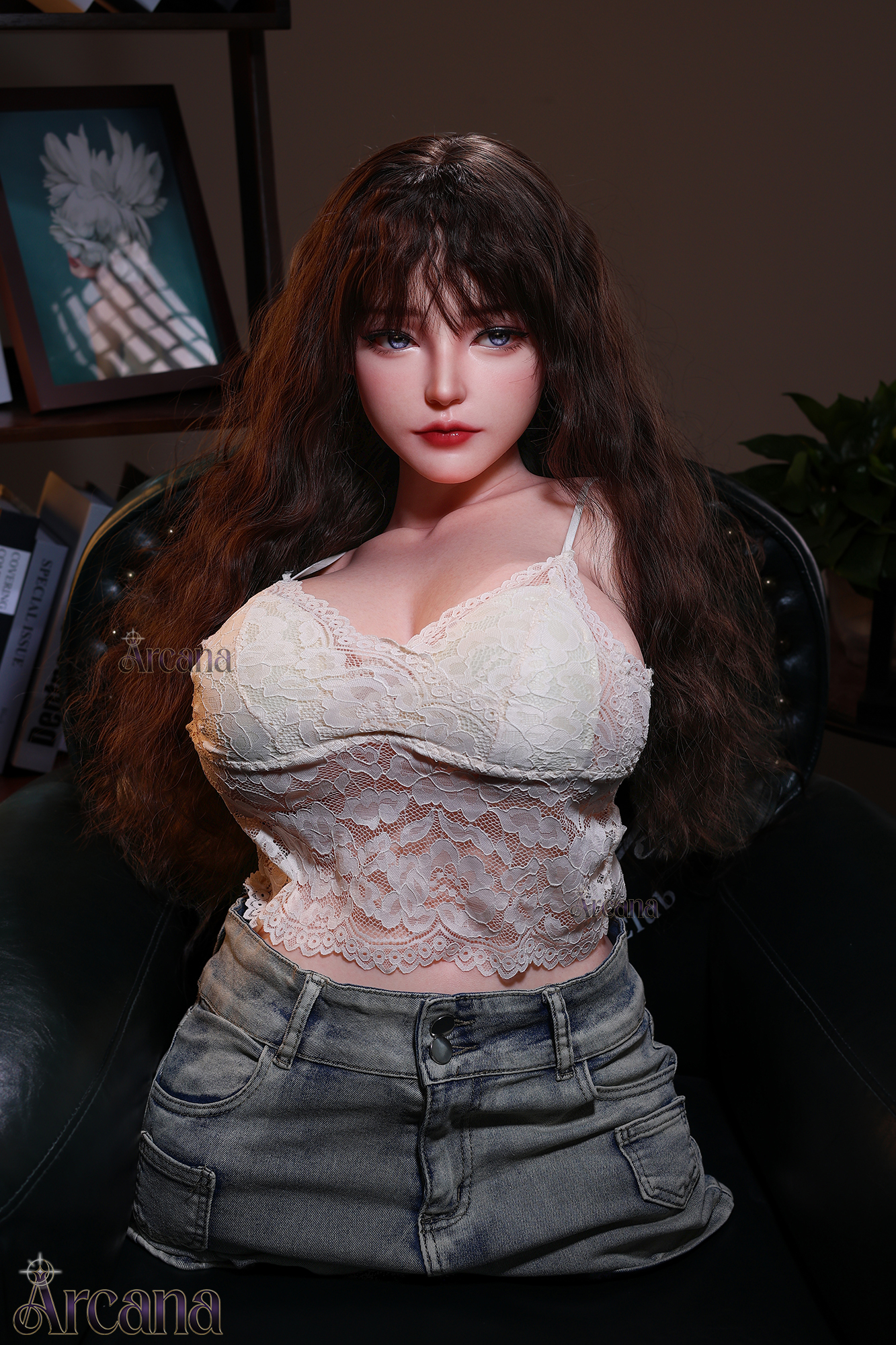 Arcana | Yumiko - 2ft 9/85cm Ultra-Soft Realistic Japanese Silicone Sex Torso (With Head)