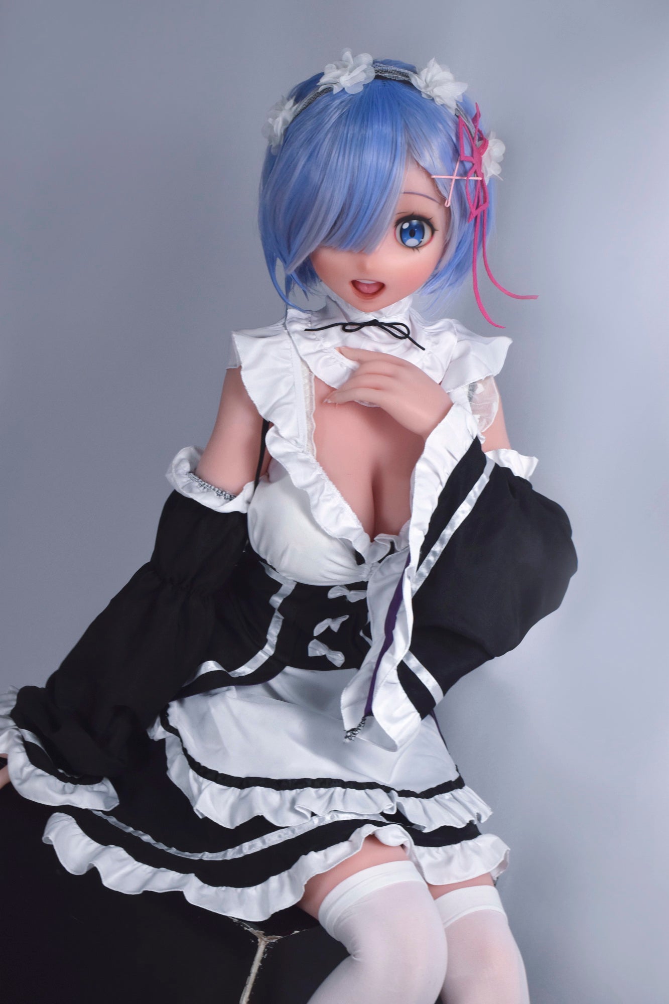 Elsa Babe | Rem - 4ft10 / 148cm Maid-Style Silicone Anime Sex Doll