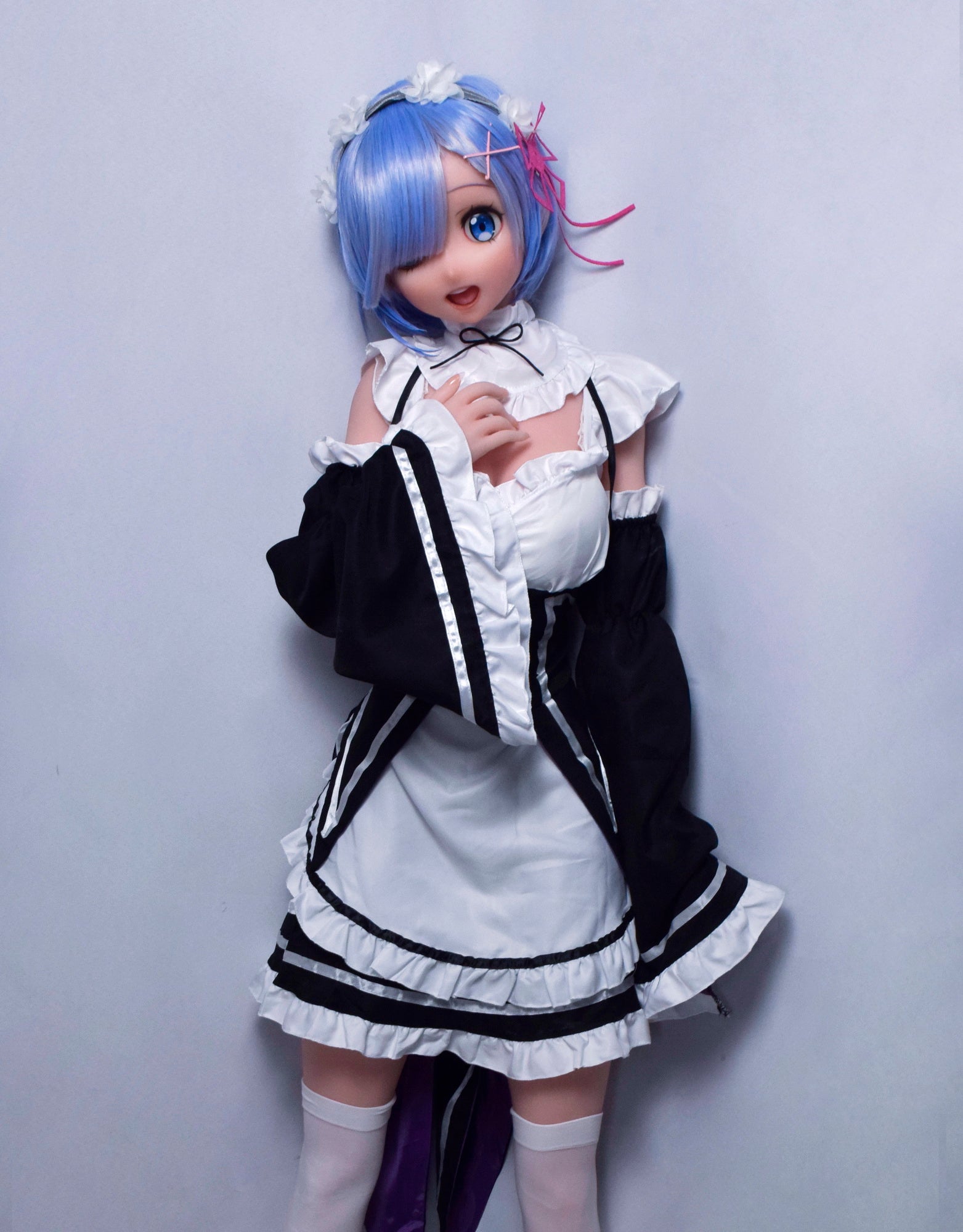 Elsa Babe | Rem - 4ft10 / 148cm Maid-Style Silicone Anime Sex Doll