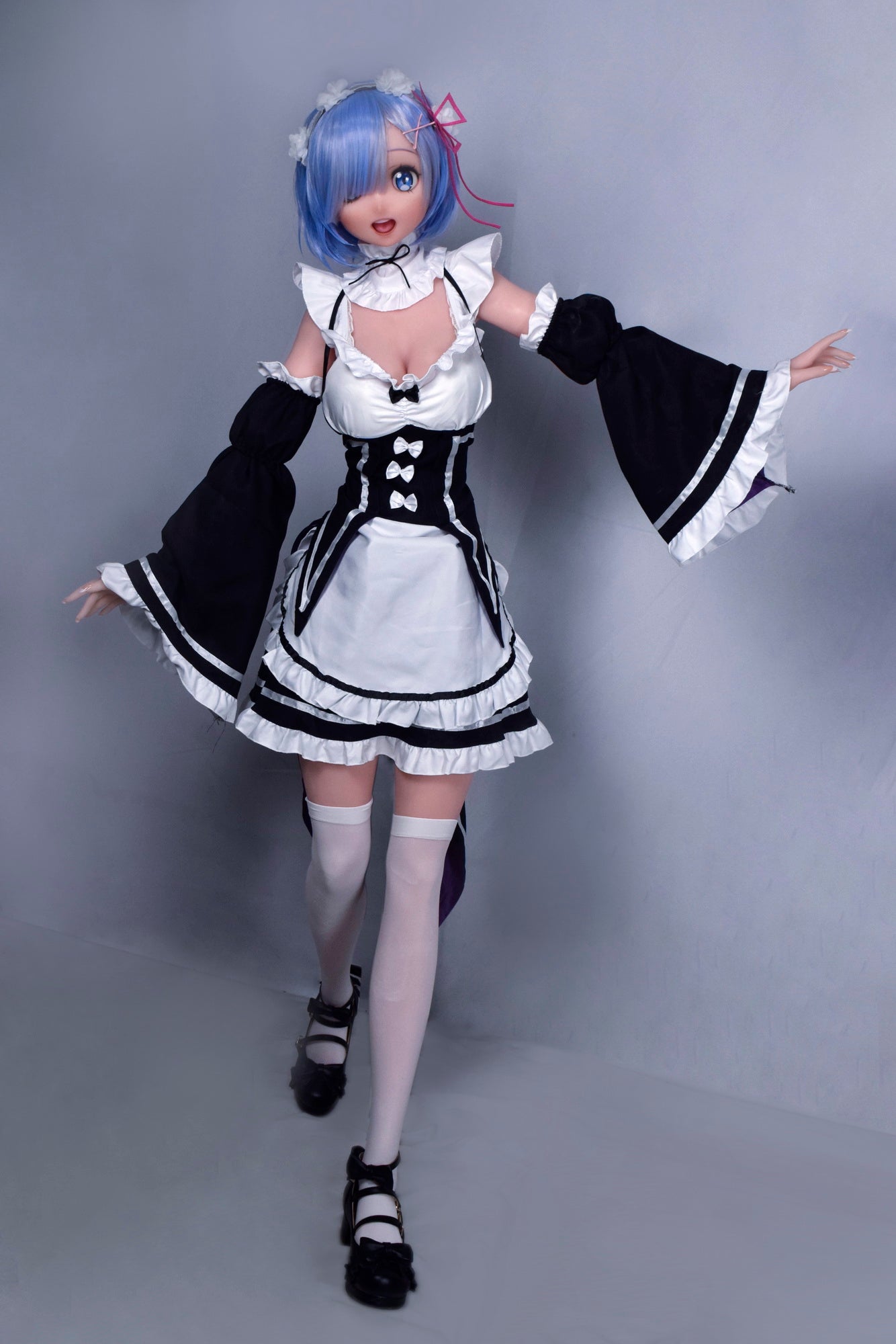 Elsa Babe | Rem - 4ft10 / 148cm Maid-Style Silicone Anime Sex Doll