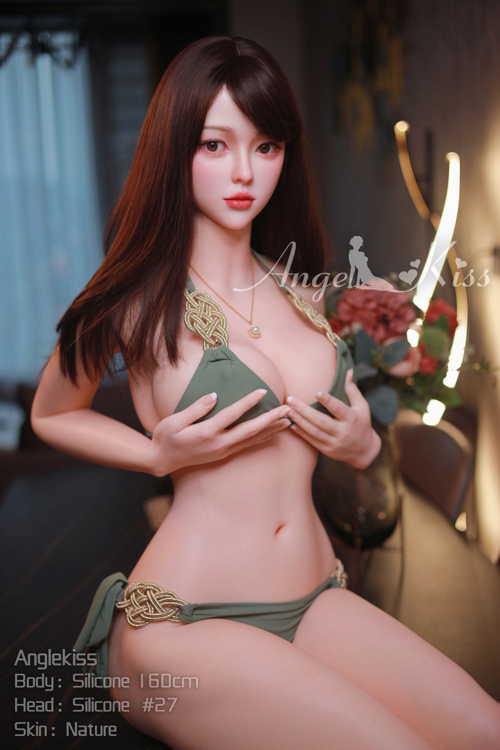 Angel Kiss | 160cm/5ft3 D-cup Silicone Sex Doll – Tracy Judd-Honeylovedoll