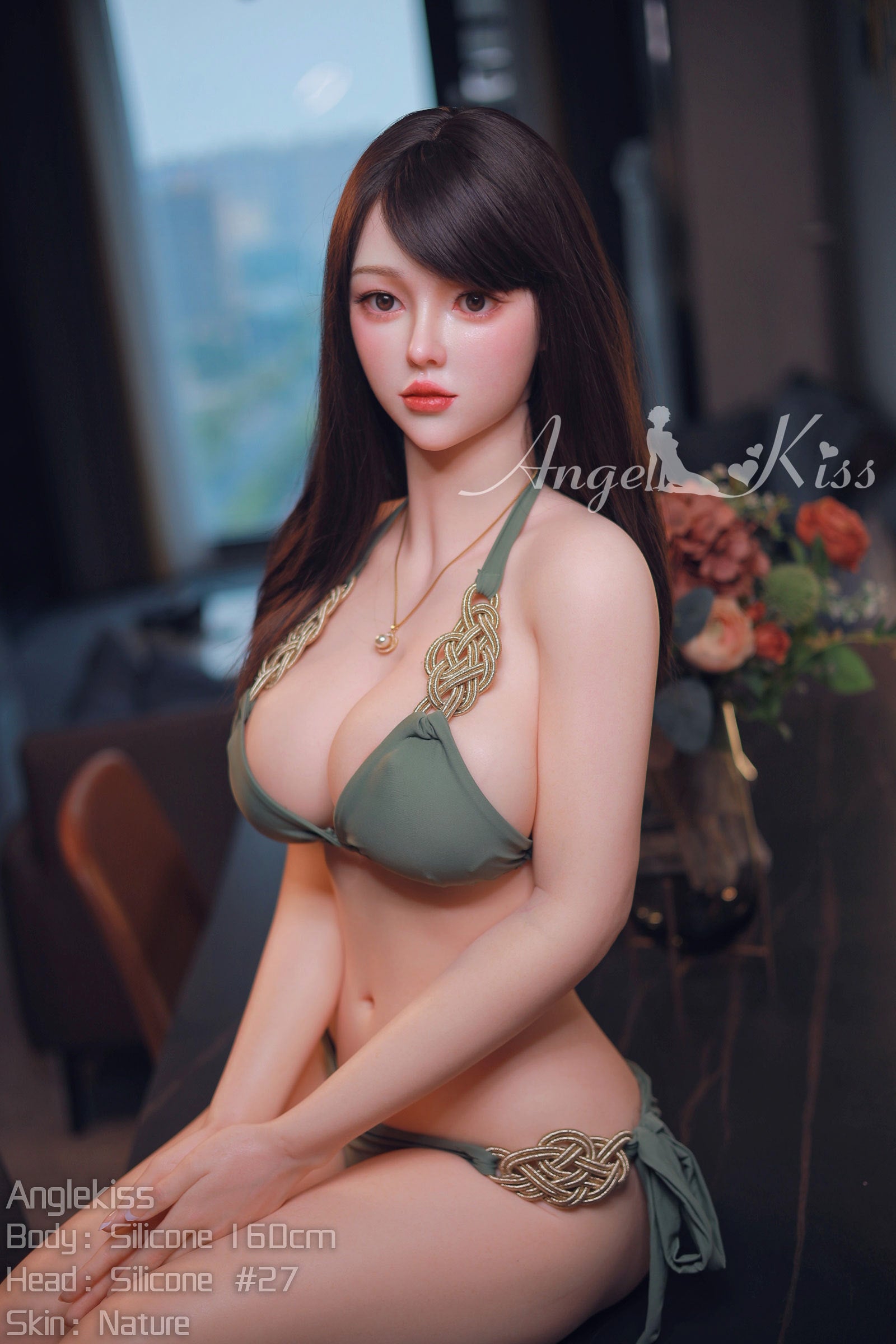 Angel Kiss | 160cm/5ft3 D-cup Silicone Sex Doll – Tracy Judd-Honeylovedoll