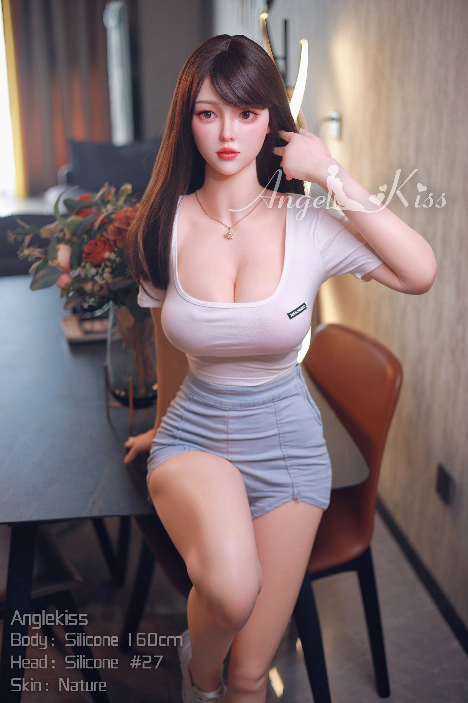 Angel Kiss | 160cm/5ft3 D-cup Silicone Sex Doll – Tracy Judd-Honeylovedoll