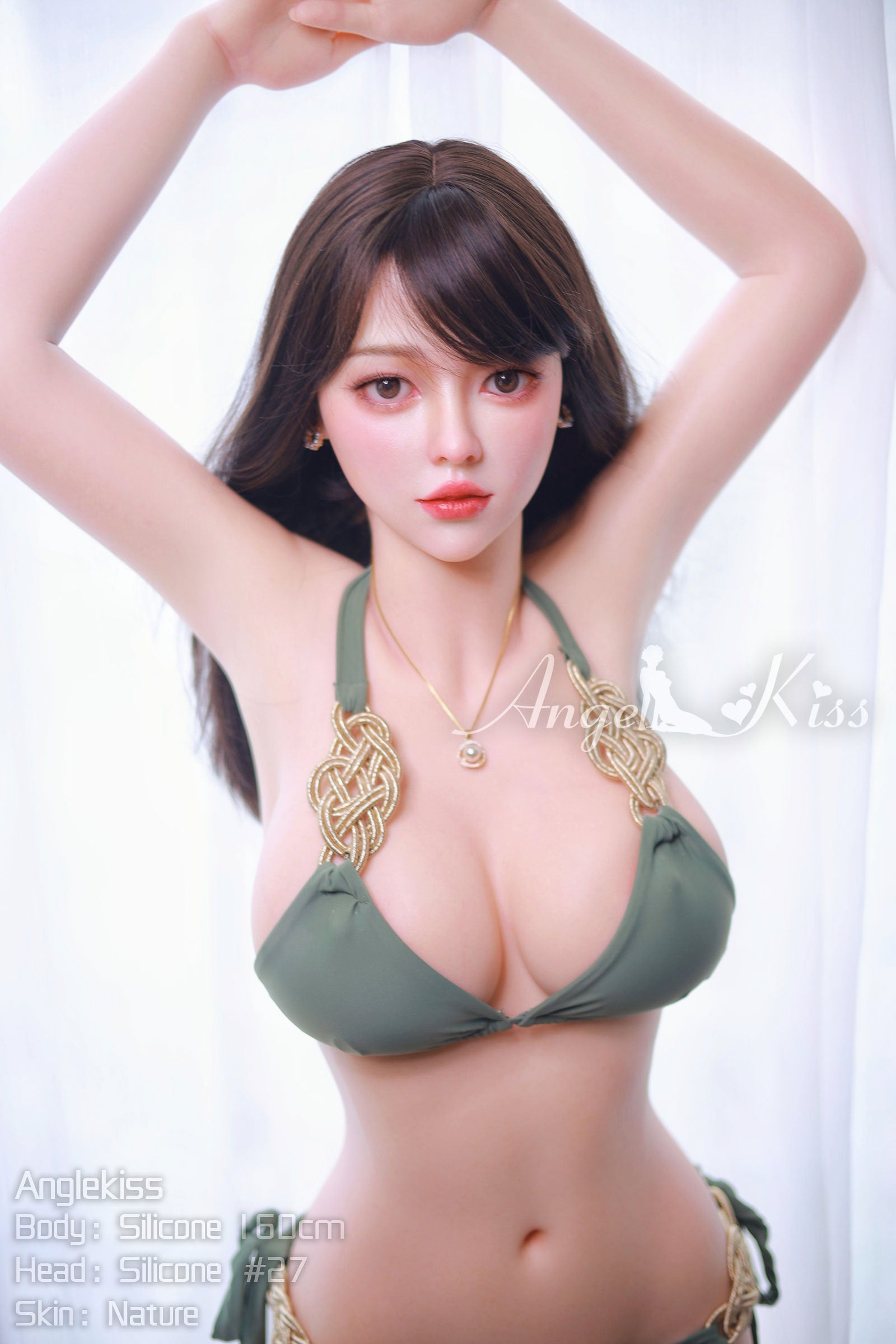 Angel Kiss | 160cm/5ft3 D-cup Silicone Sex Doll – Tracy Judd-Honeylovedoll