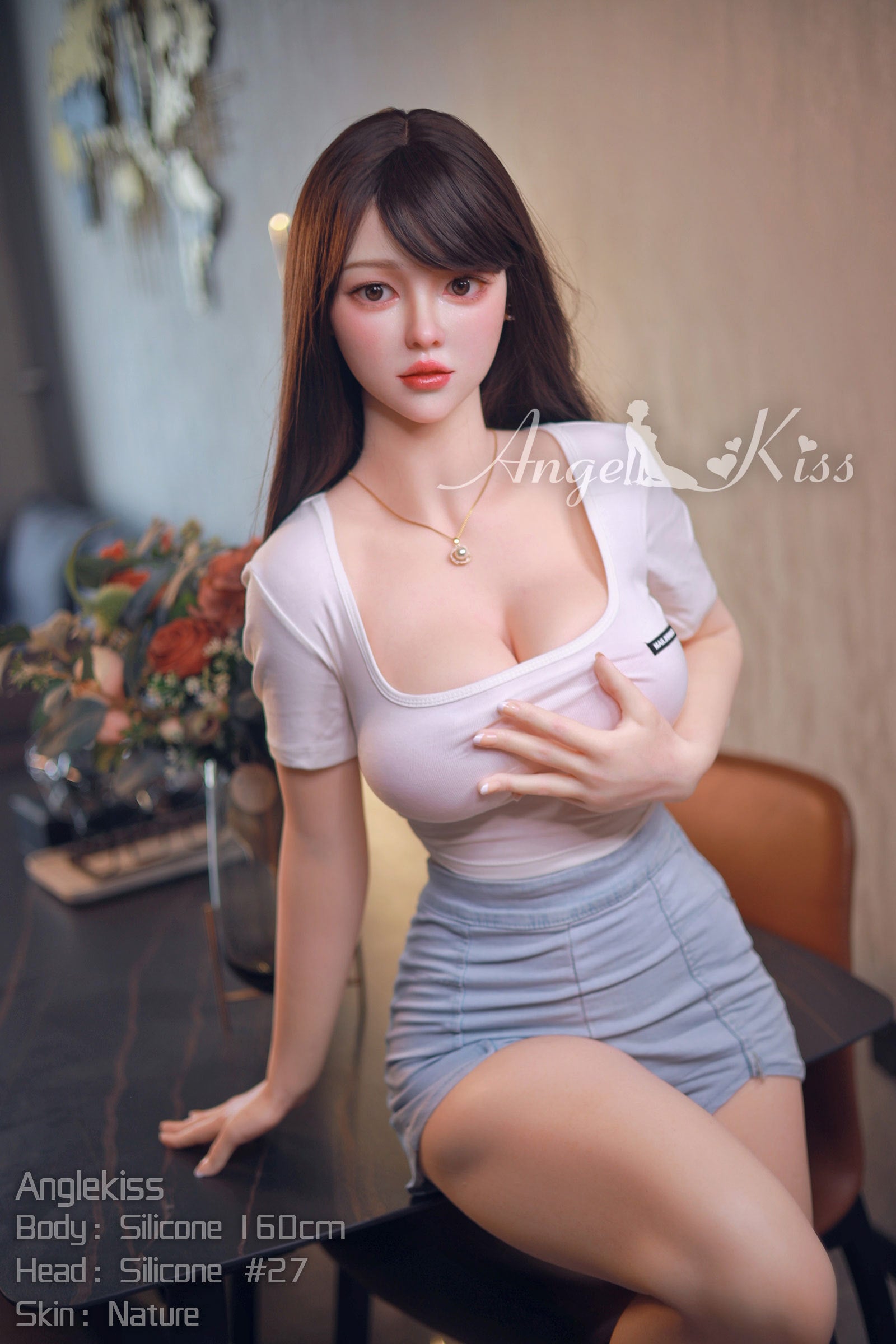 Angel Kiss | 160cm/5ft3 D-cup Silicone Sex Doll – Tracy Judd-Honeylovedoll