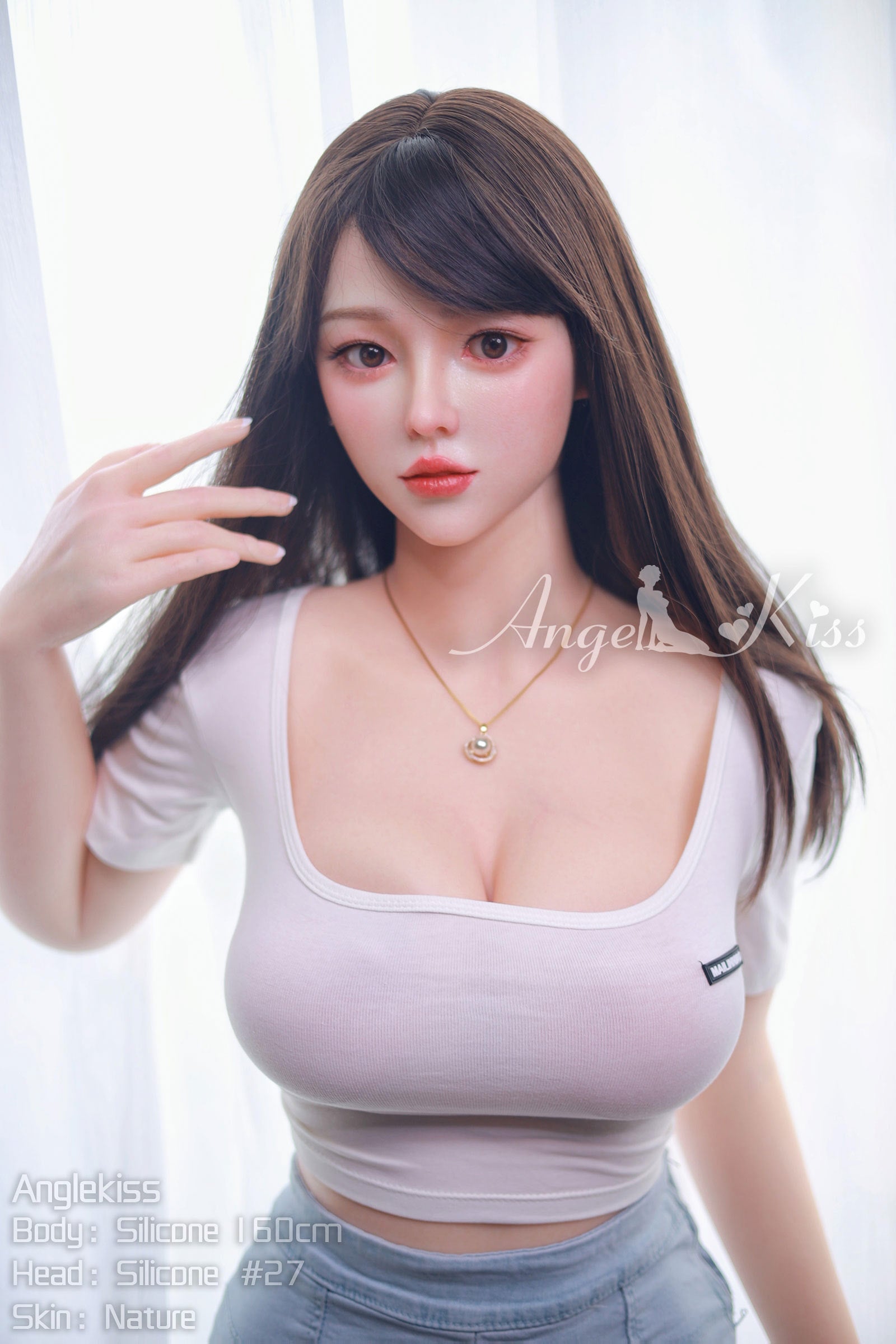 Angel Kiss | 160cm/5ft3 D-cup Silicone Sex Doll – Tracy Judd-Honeylovedoll