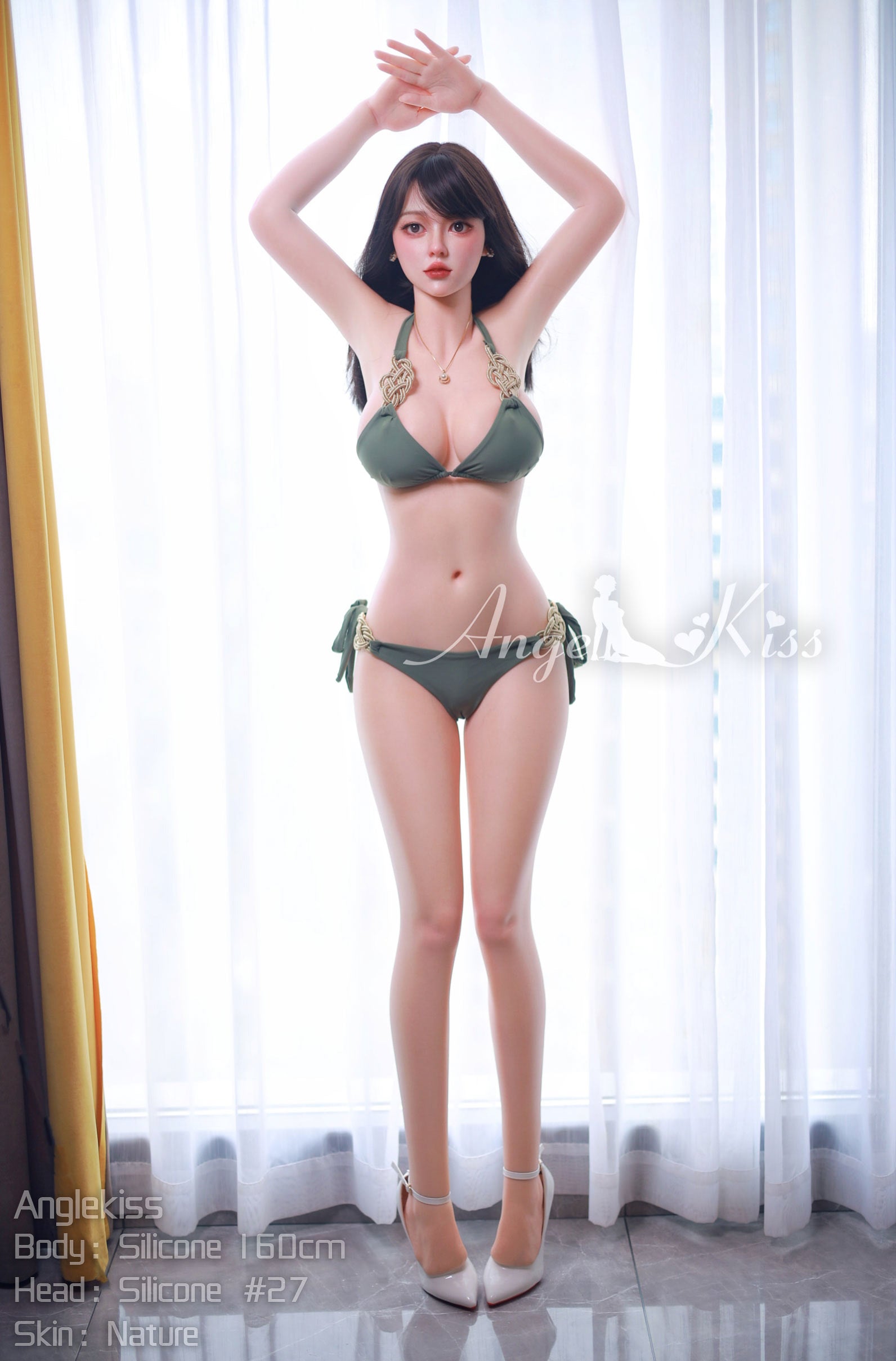 Angel Kiss | 160cm/5ft3 D-cup Silicone Sex Doll – Tracy Judd-Honeylovedoll