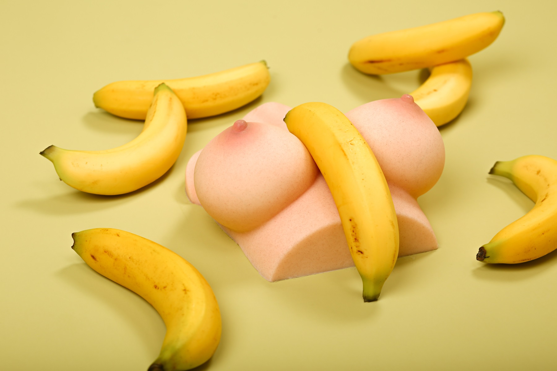 [Copy]Climax丨Silicone B-53 (yellow)  Breast Model