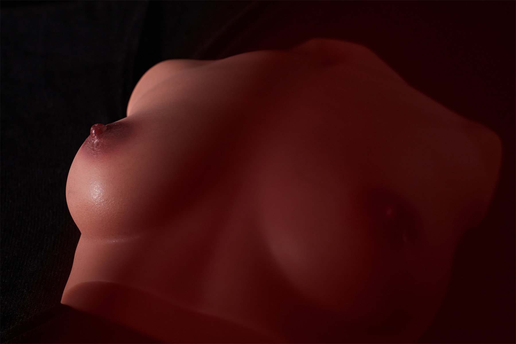 Climax丨Silicone B-61 (Black)  Breast Model