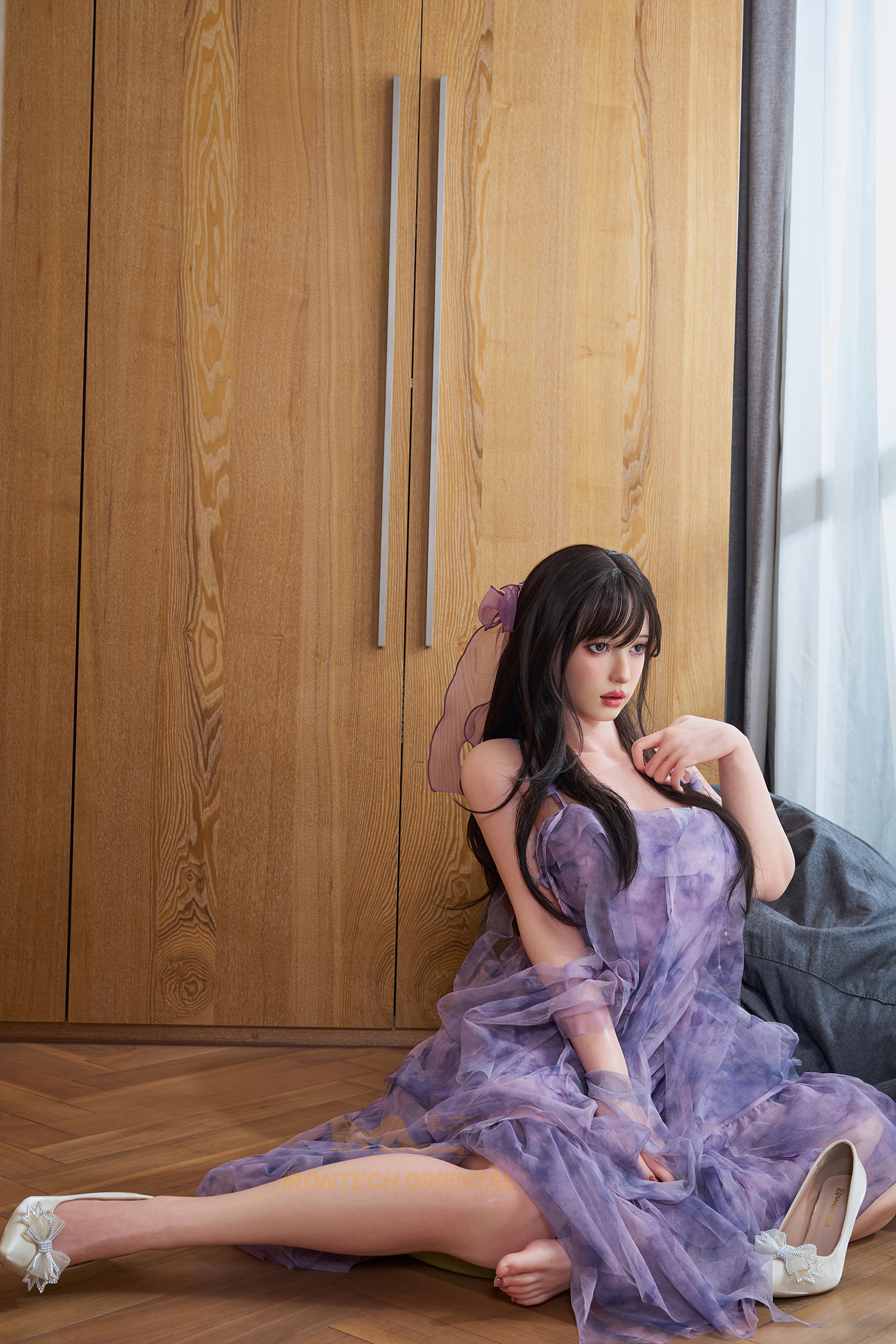 Irontech | Sera - 5ft 2/158T Realistic ROS MAX Purple Lover Silicone Sex Doll