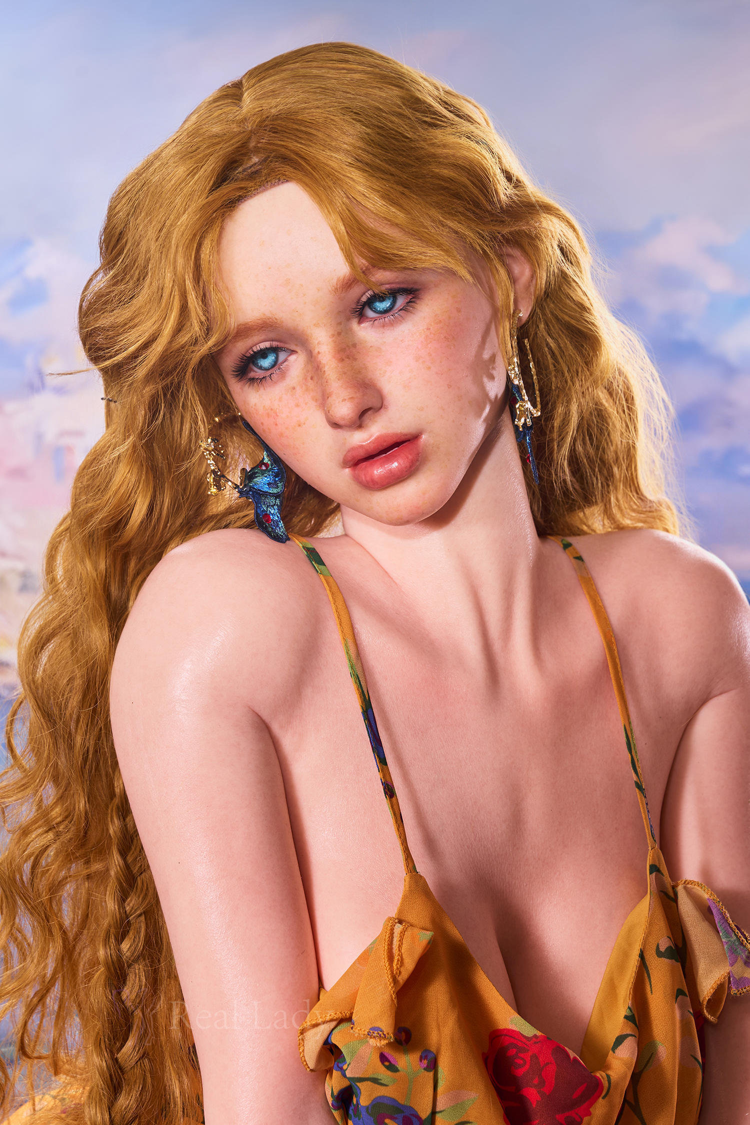 Real Lady丨Elia - 5Ft 3/159cm ROS MAX Blonde France Girl Silicone Love Doll