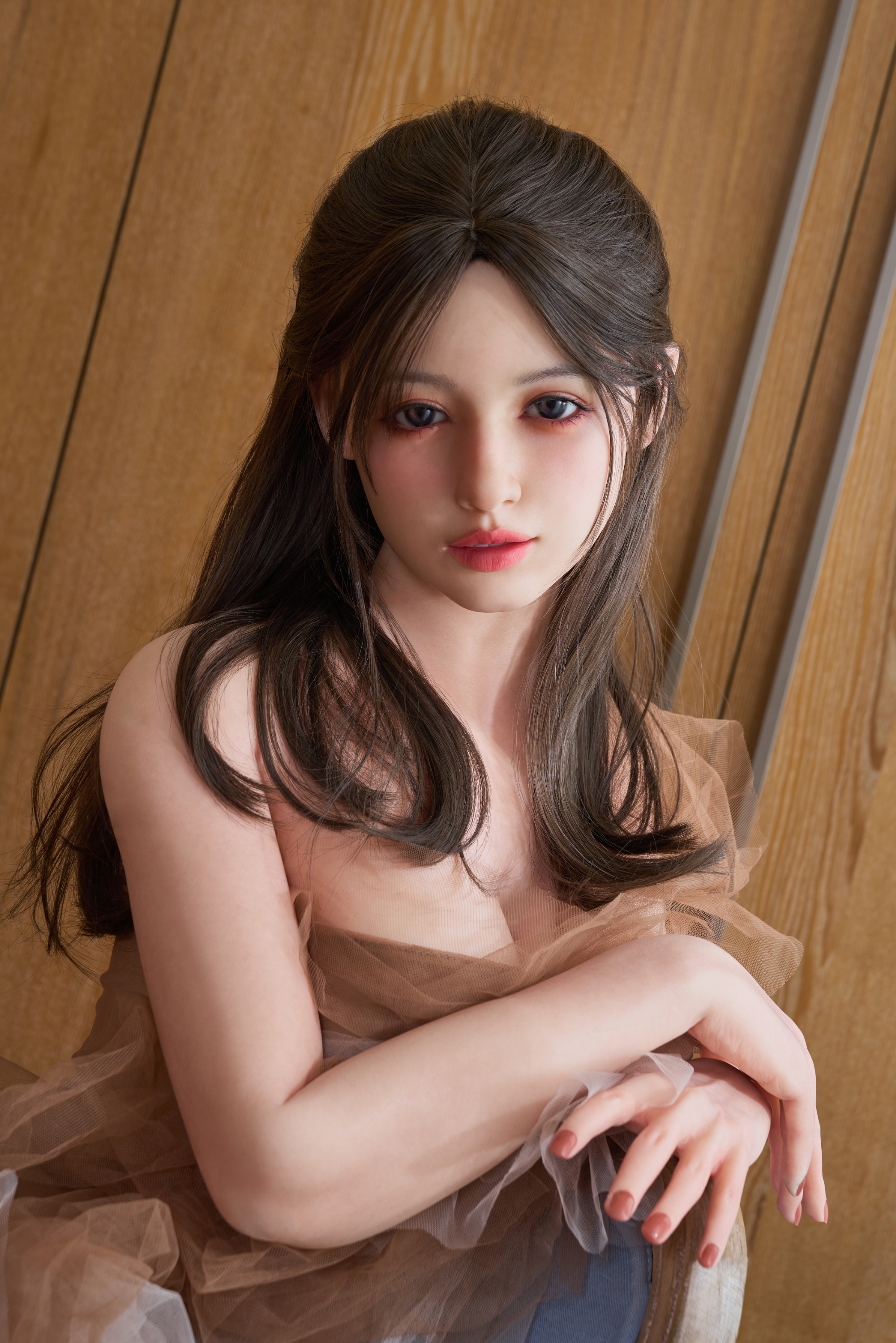 Irontech | Misaki - 5ft 2/158T Realistic ROS MAX Curvy Silicone Sex Doll