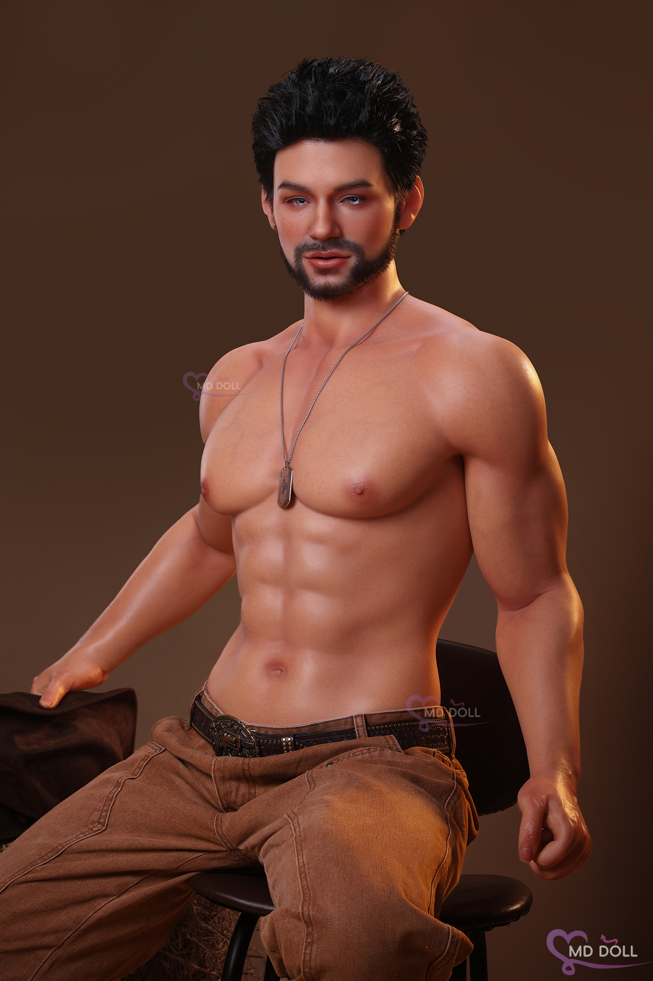 MD DOLL | Max - 181cm/5ft11 Bronze Silicone Male Sex Doll