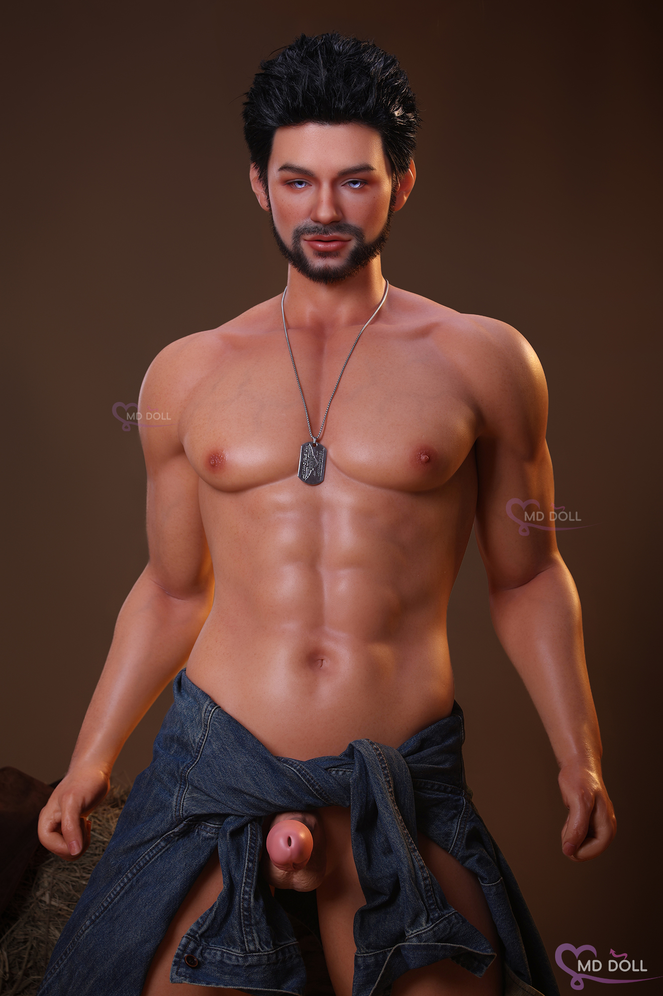 MD DOLL | Max - 181cm/5ft11 Bronze Silicone Male Sex Doll