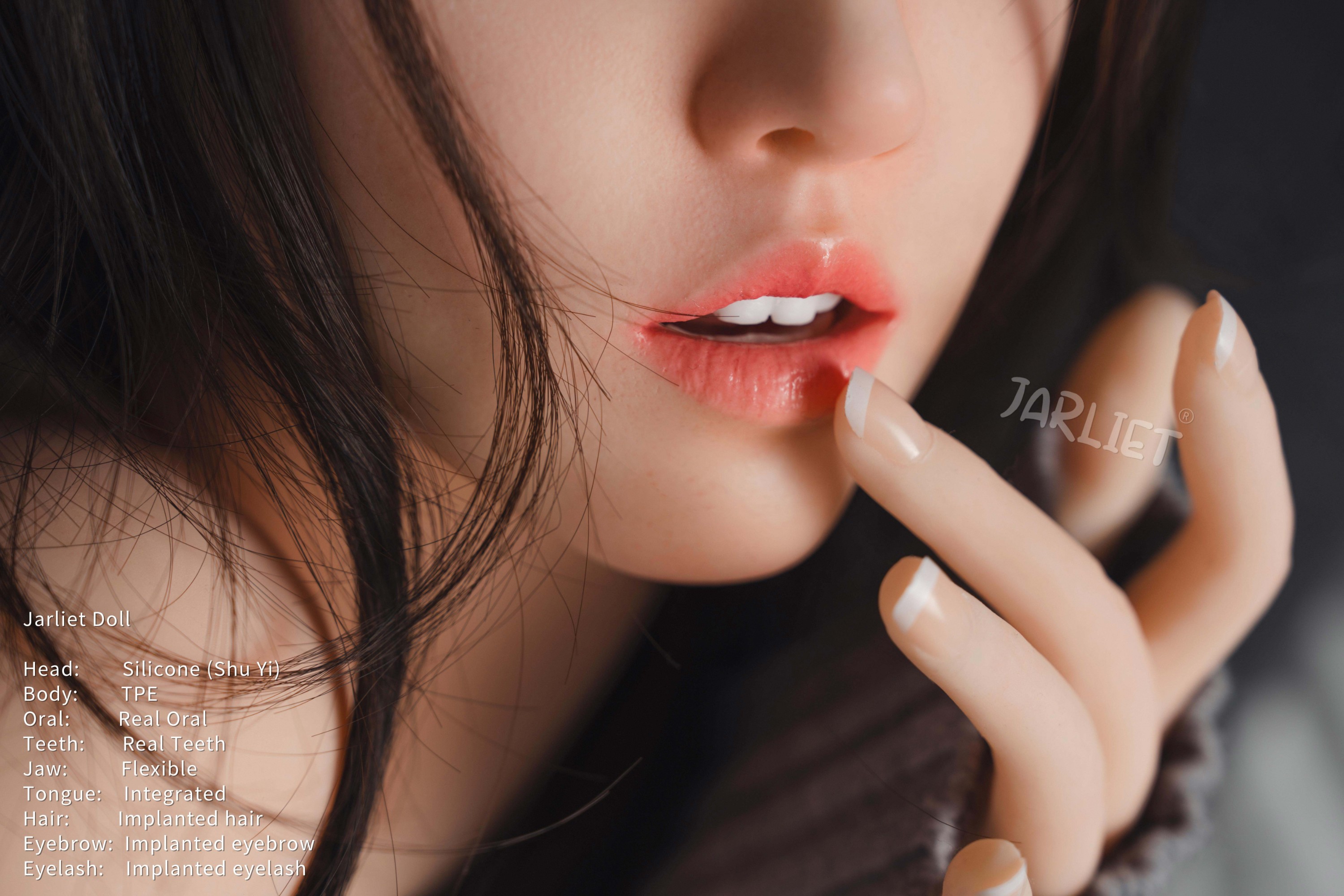 Jarliet丨Shuyi -4ft 11/149cm Silicone ROS Head Asian Sex Doll (In Stock US)