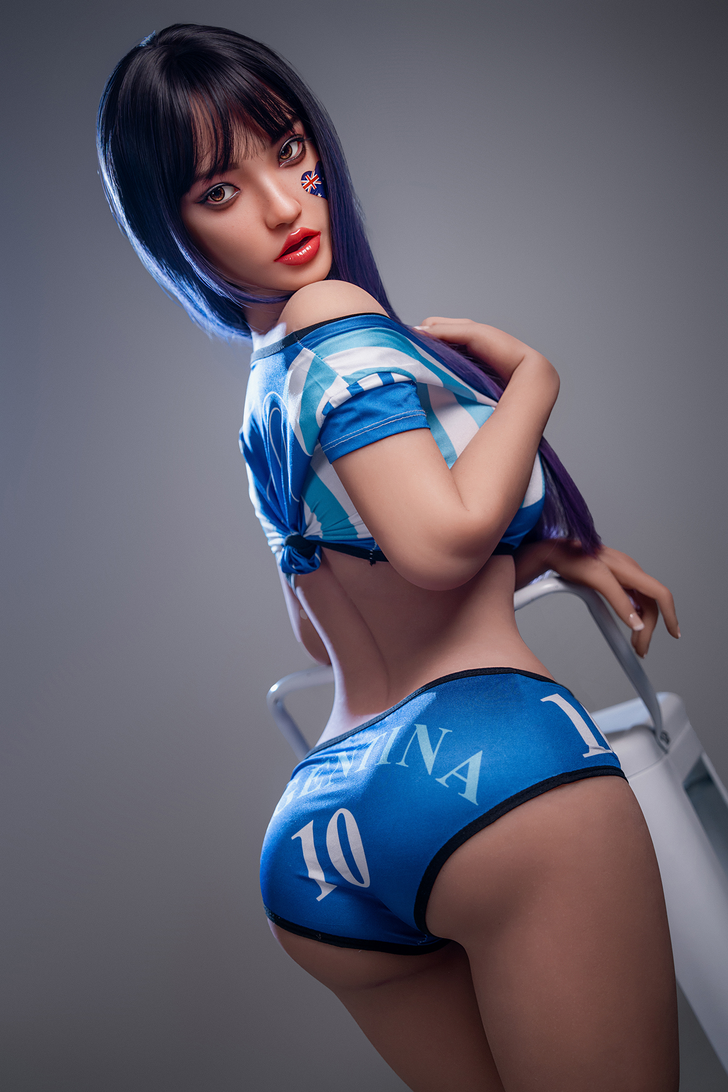 Judi-4ft 11/152cm ROS Mediun Breast Silicone Head Sex Doll