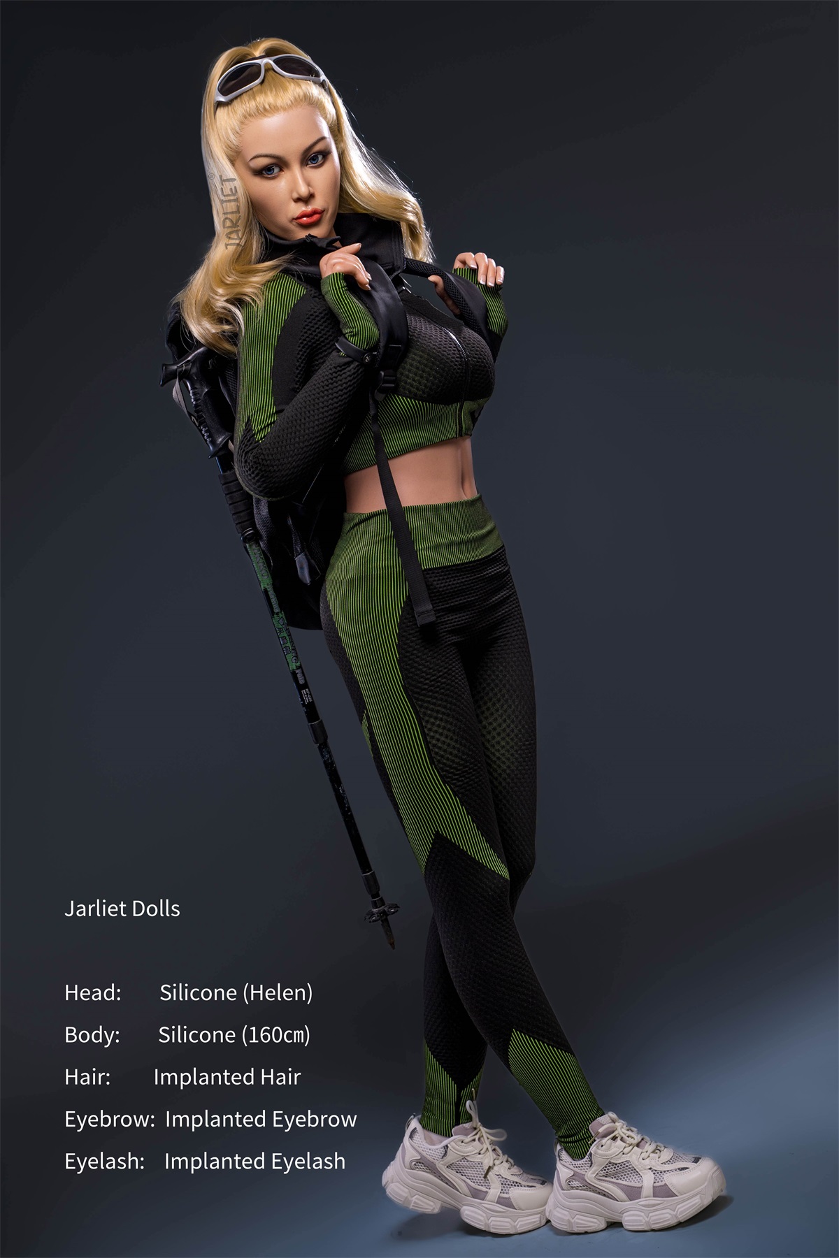 Jarliet丨Helen-5ft 2/160cm Medium Breasts C-Cup Silicone Sex Doll