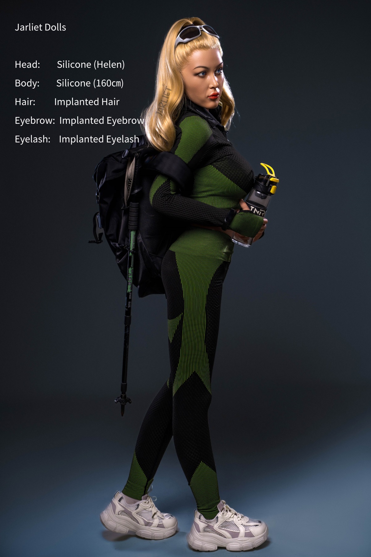 Jarliet丨Helen-5ft 2/160cm Medium Breasts C-Cup Silicone Sex Doll