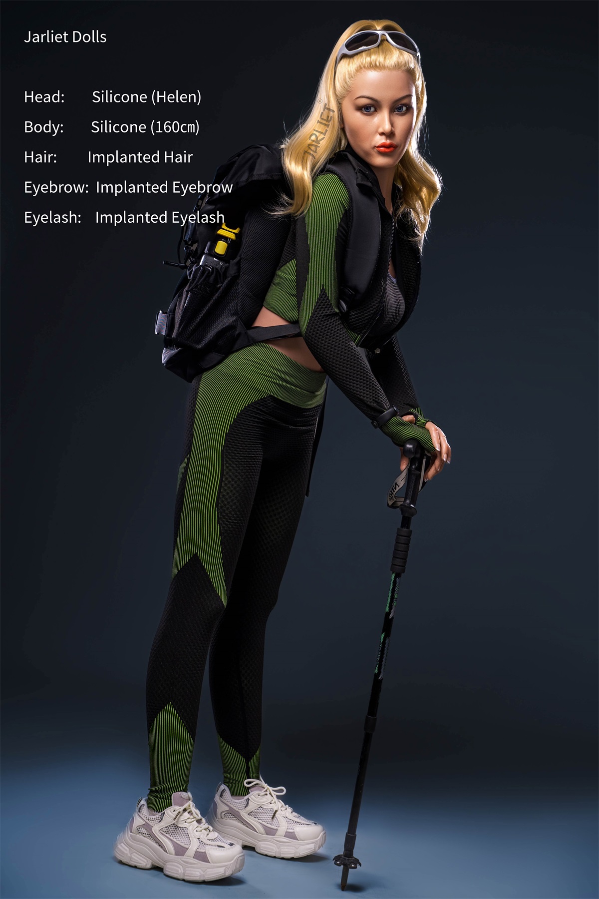 Jarliet丨Helen-5ft 2/160cm Medium Breasts C-Cup Silicone Sex Doll