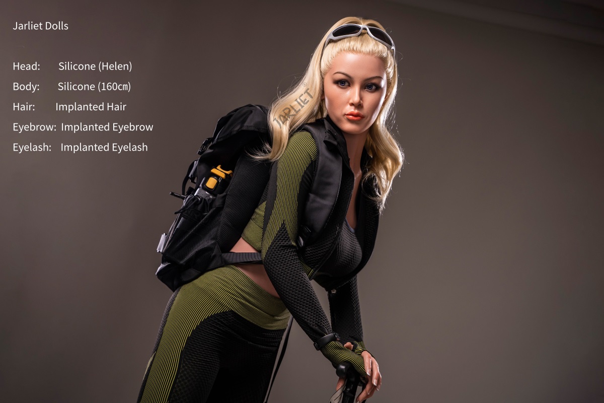 Jarliet丨Helen-5ft 2/160cm Medium Breasts C-Cup Silicone Sex Doll