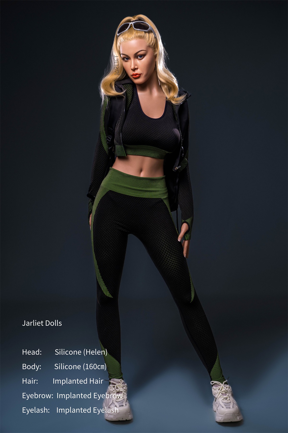Jarliet丨Helen-5ft 2/160cm Medium Breasts C-Cup Silicone Sex Doll