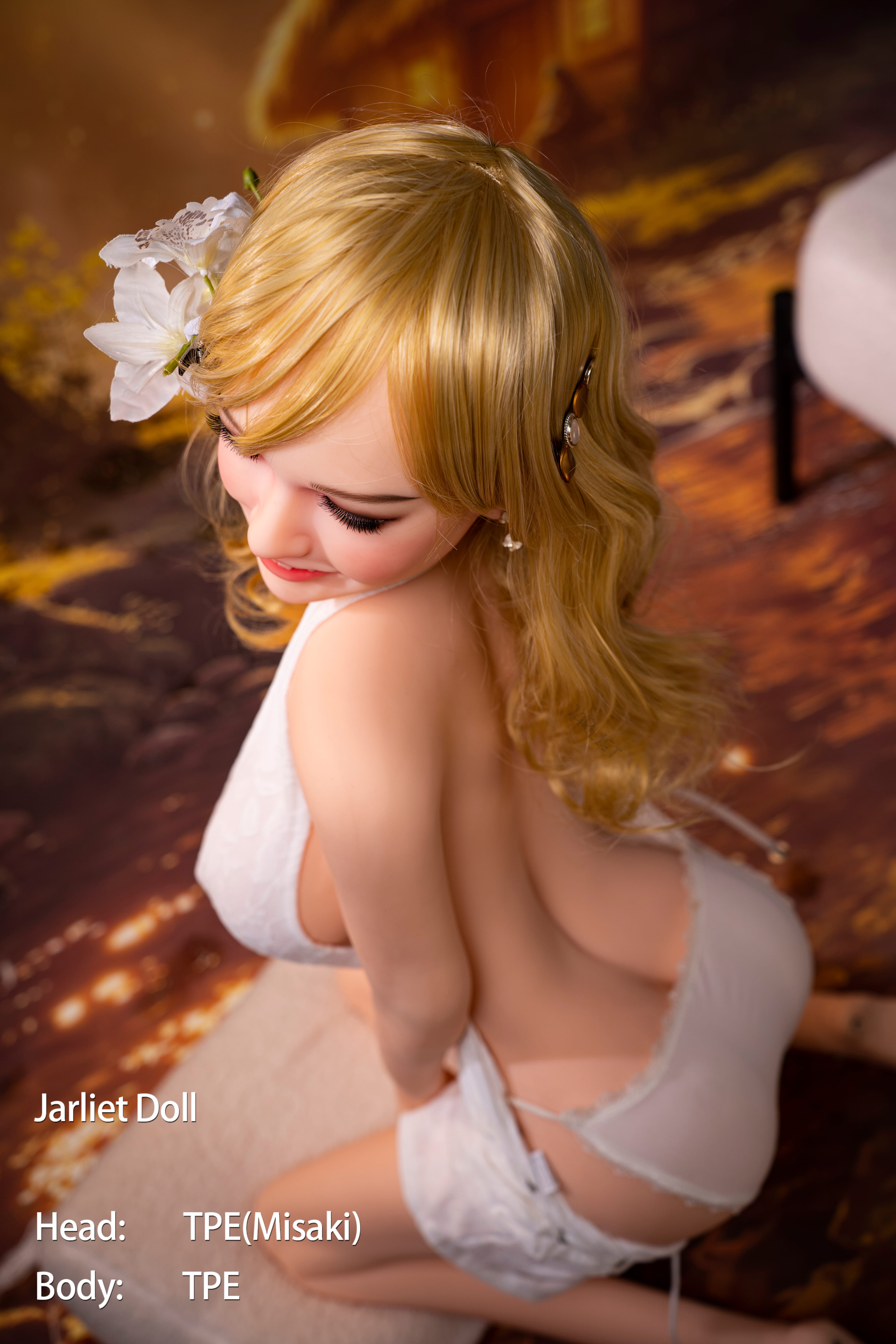 Jarliet | Misaki - 4ft 11 /150cm Slim Golden-Hair TPE Sex Doll