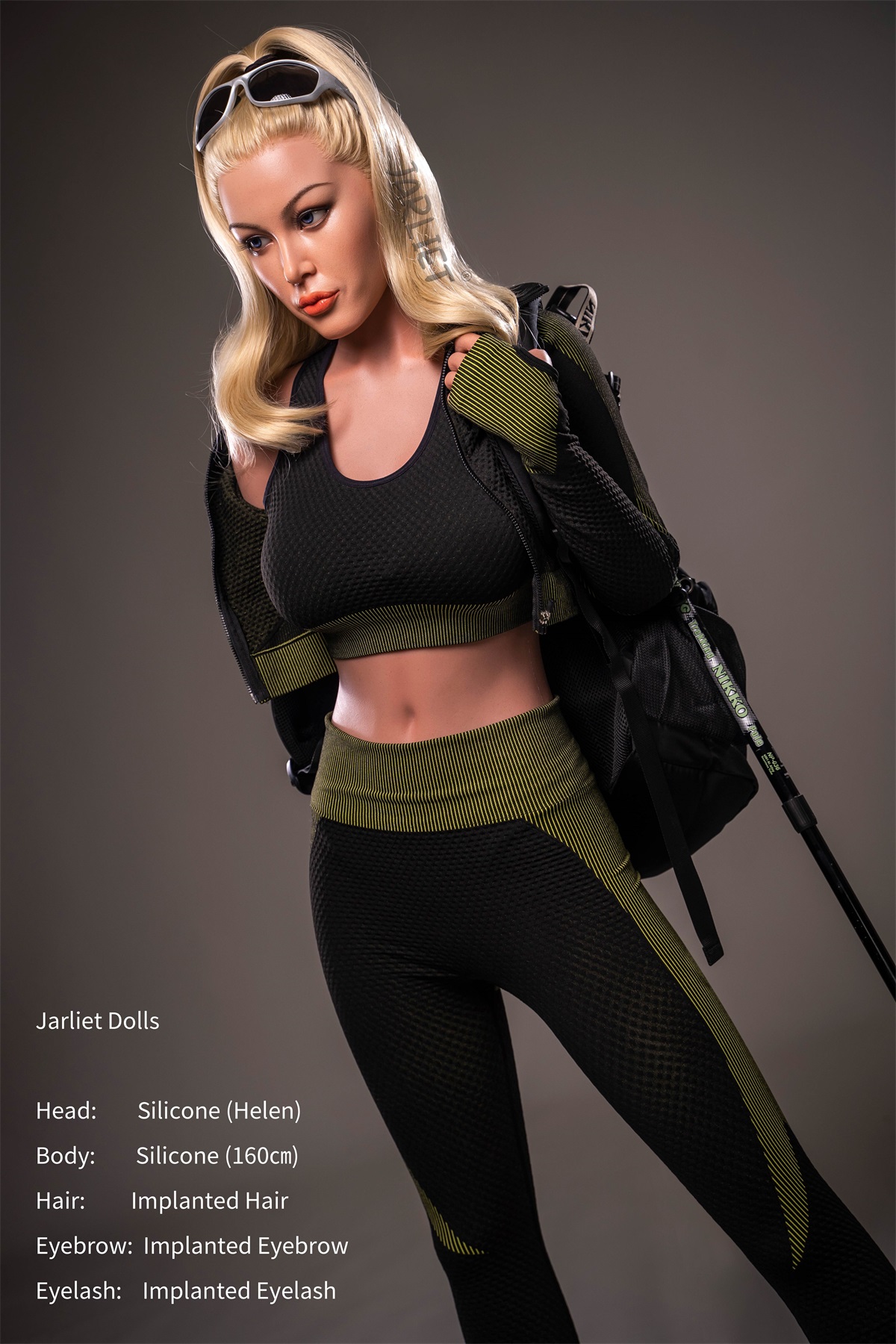 Jarliet丨Helen-5ft 2/160cm Medium Breasts C-Cup Silicone Sex Doll