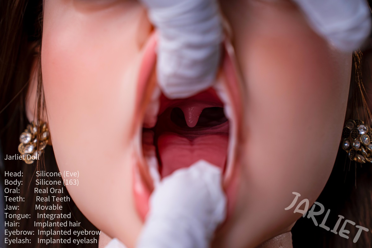 Jarliet |Manya-5ft 4/163cm Real Oral Moveable Jaw Silicone Sex Doll