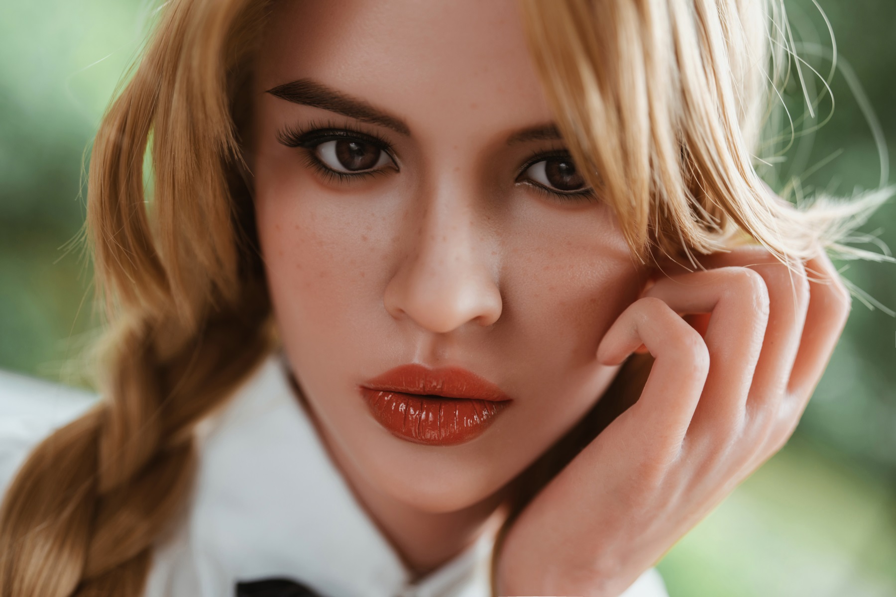 Top Fire | Audrey - Ultra Light 5ft6 /170cm D-cup Movable Jaw Silicone Sex Doll