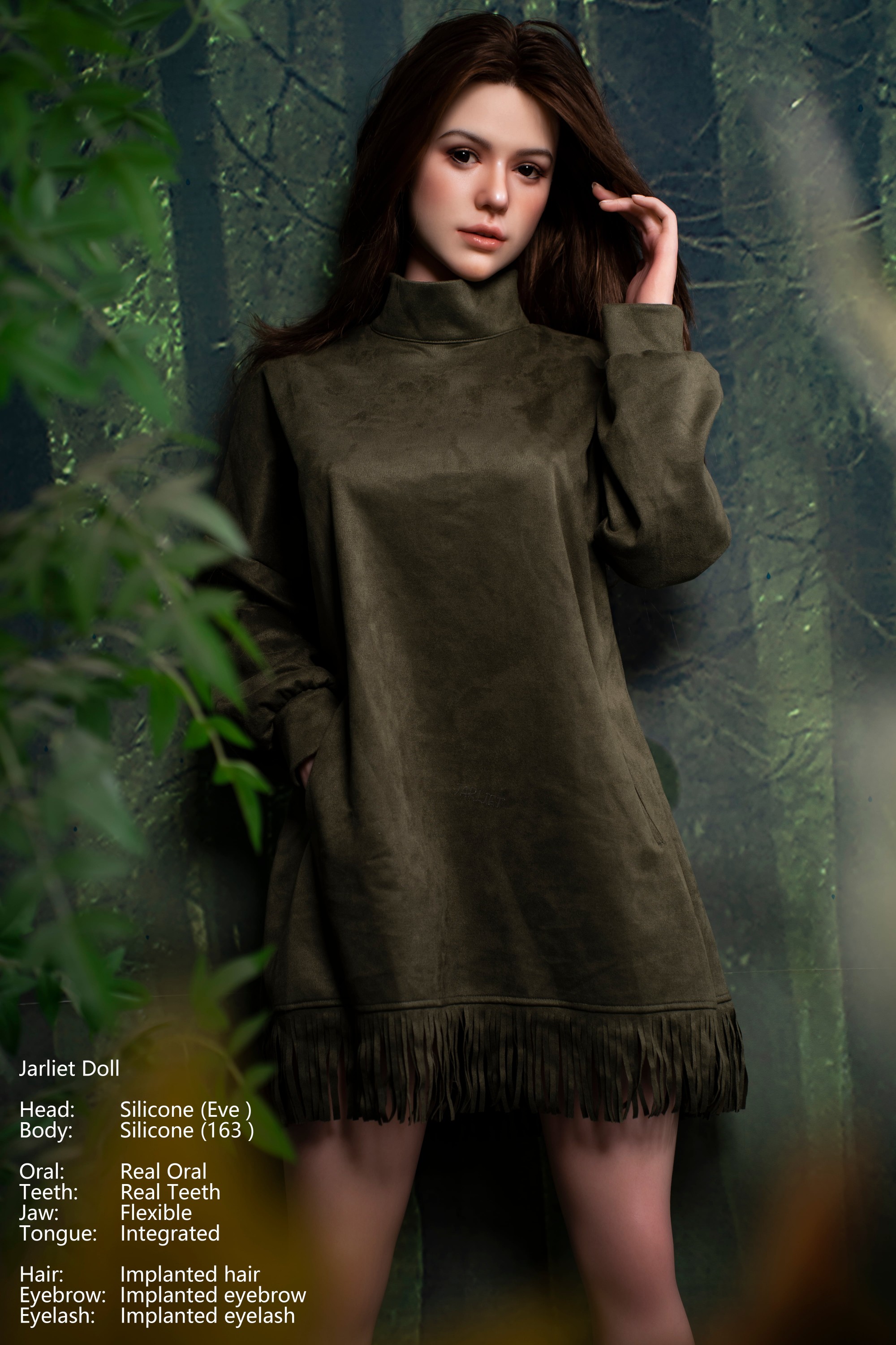 Jarliet | Eve -5ft 3/163cm Big Breasts ROS Head Full Silicone Sex Doll