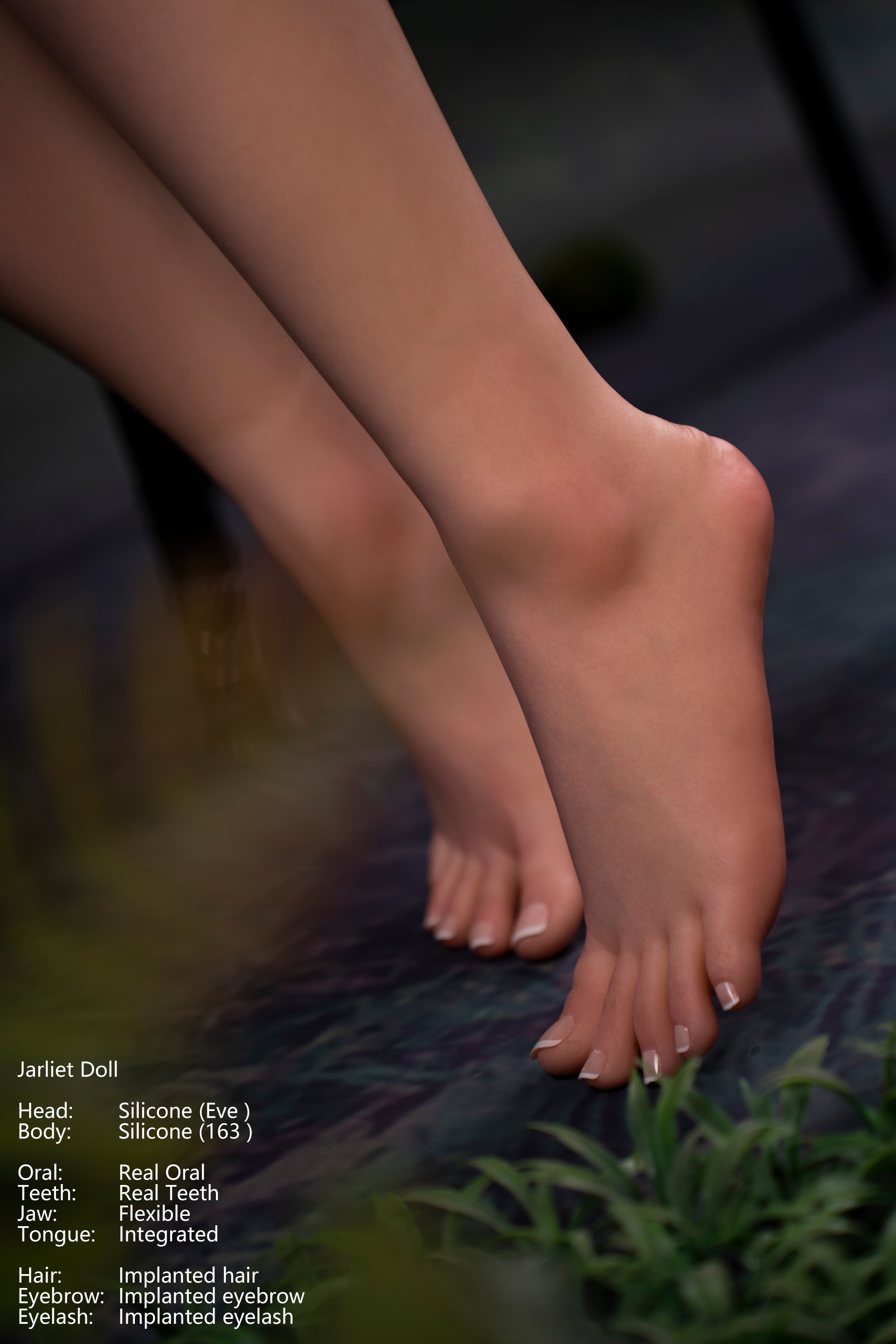 Jarliet | Eve -5ft 3/163cm Big Breasts ROS Head Full Silicone Sex Doll