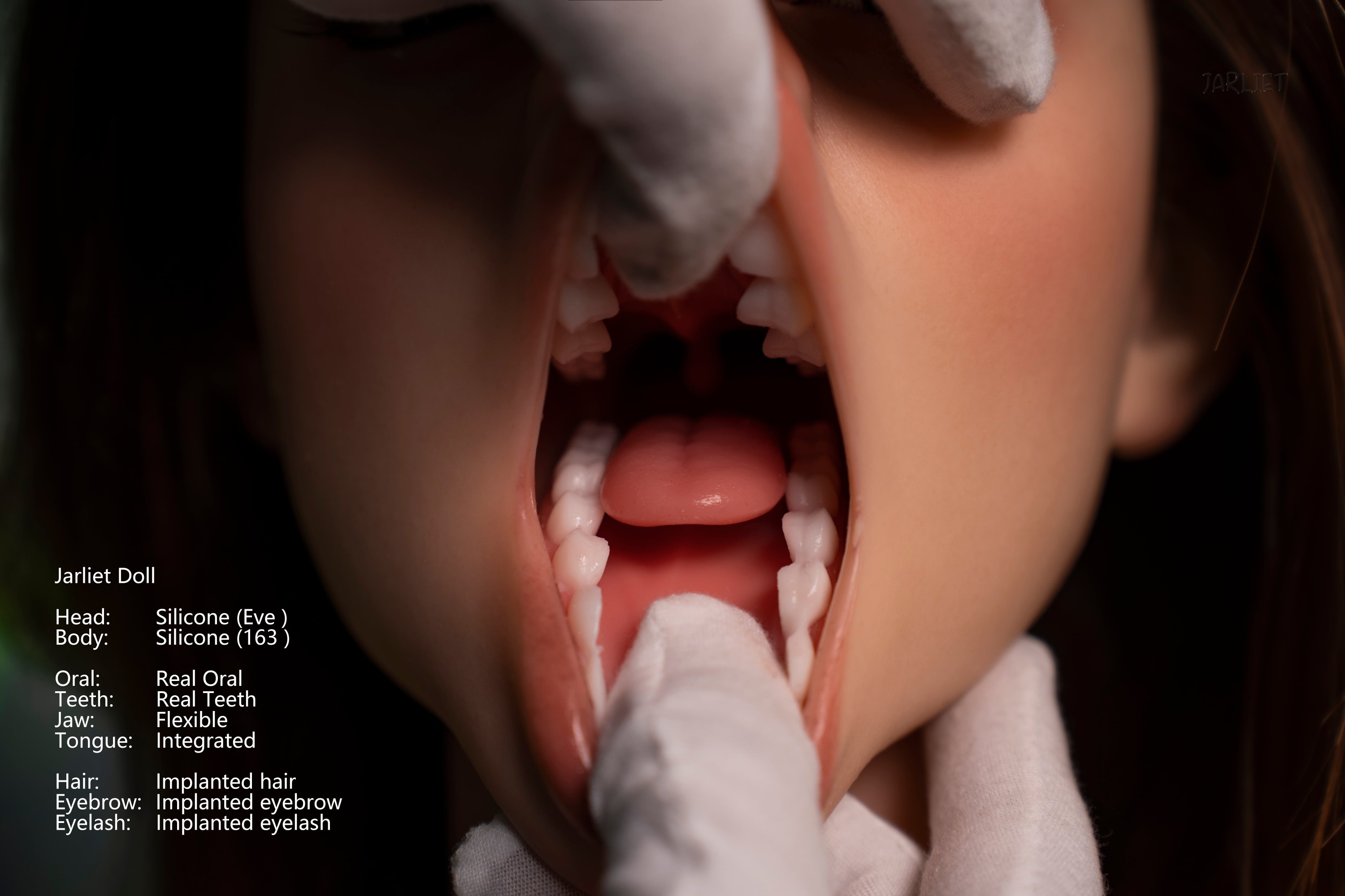 Jarliet | Eve -5ft 3/163cm Big Breasts ROS Head Full Silicone Sex Doll