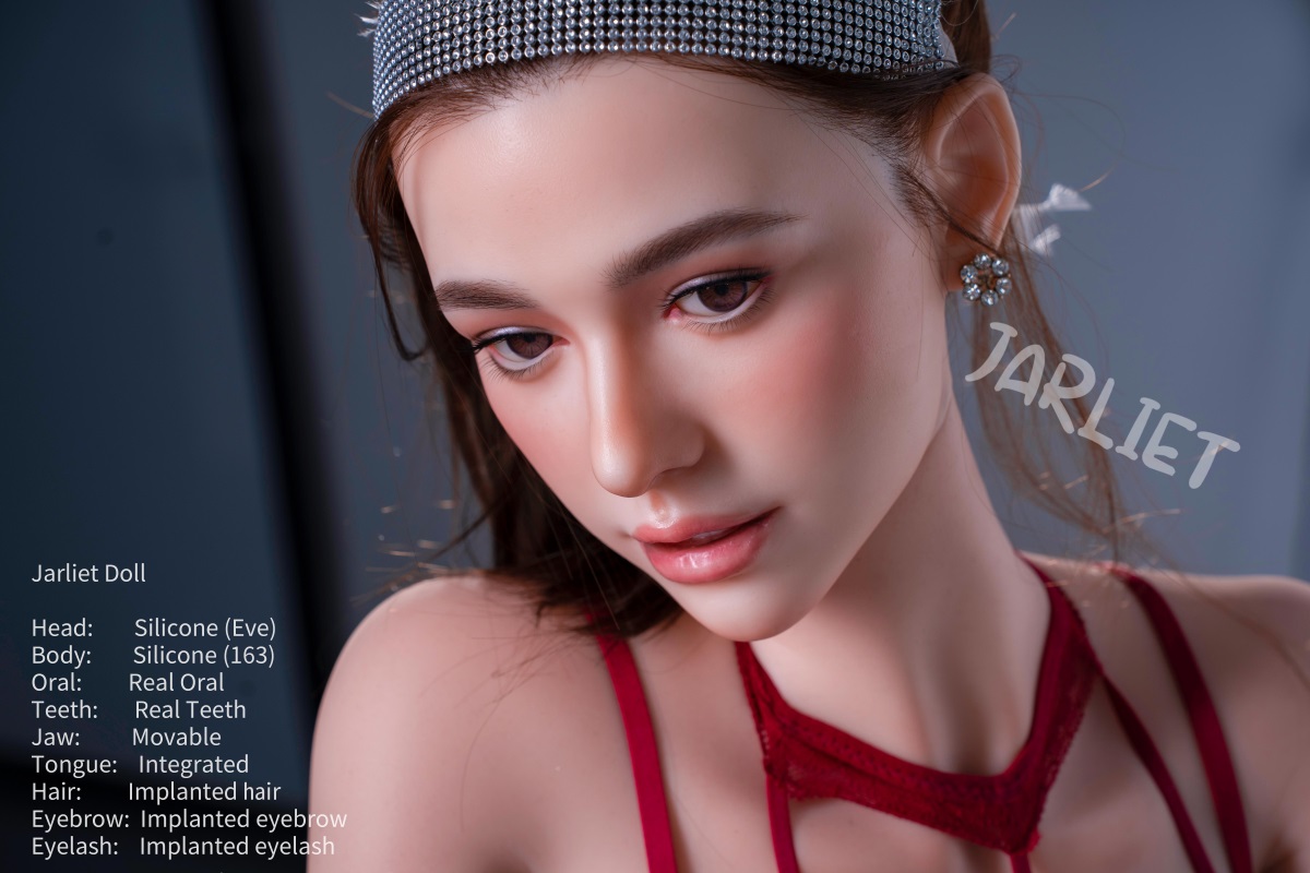 Jarliet |Manya-5ft 4/163cm Real Oral Moveable Jaw Silicone Sex Doll