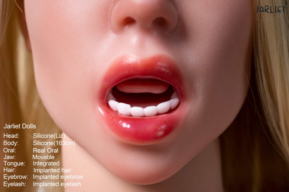 Jarliet |Liz-5ft 4/163cm ROS Real Oral Moveable Jaw Silicone Sex Doll