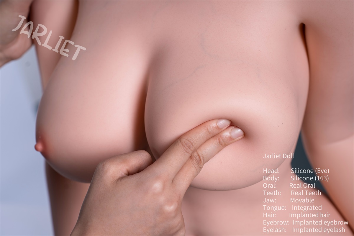 Jarliet |Manya-5ft 4/163cm Real Oral Moveable Jaw Silicone Sex Doll