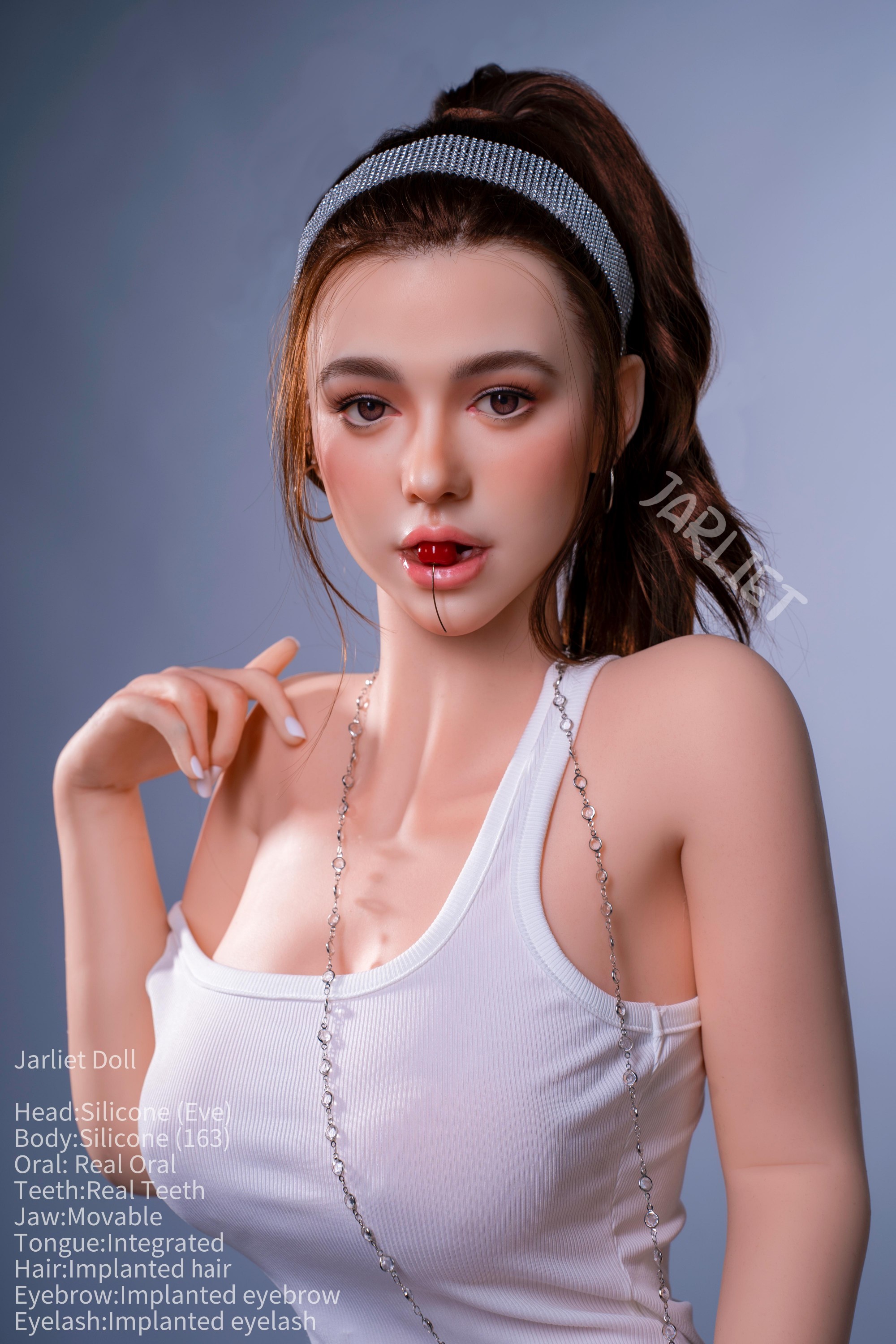 Jarliet | Eve - 5ft4/163cm ROS Asian Style Silicone Sex Doll(In Stock US)
