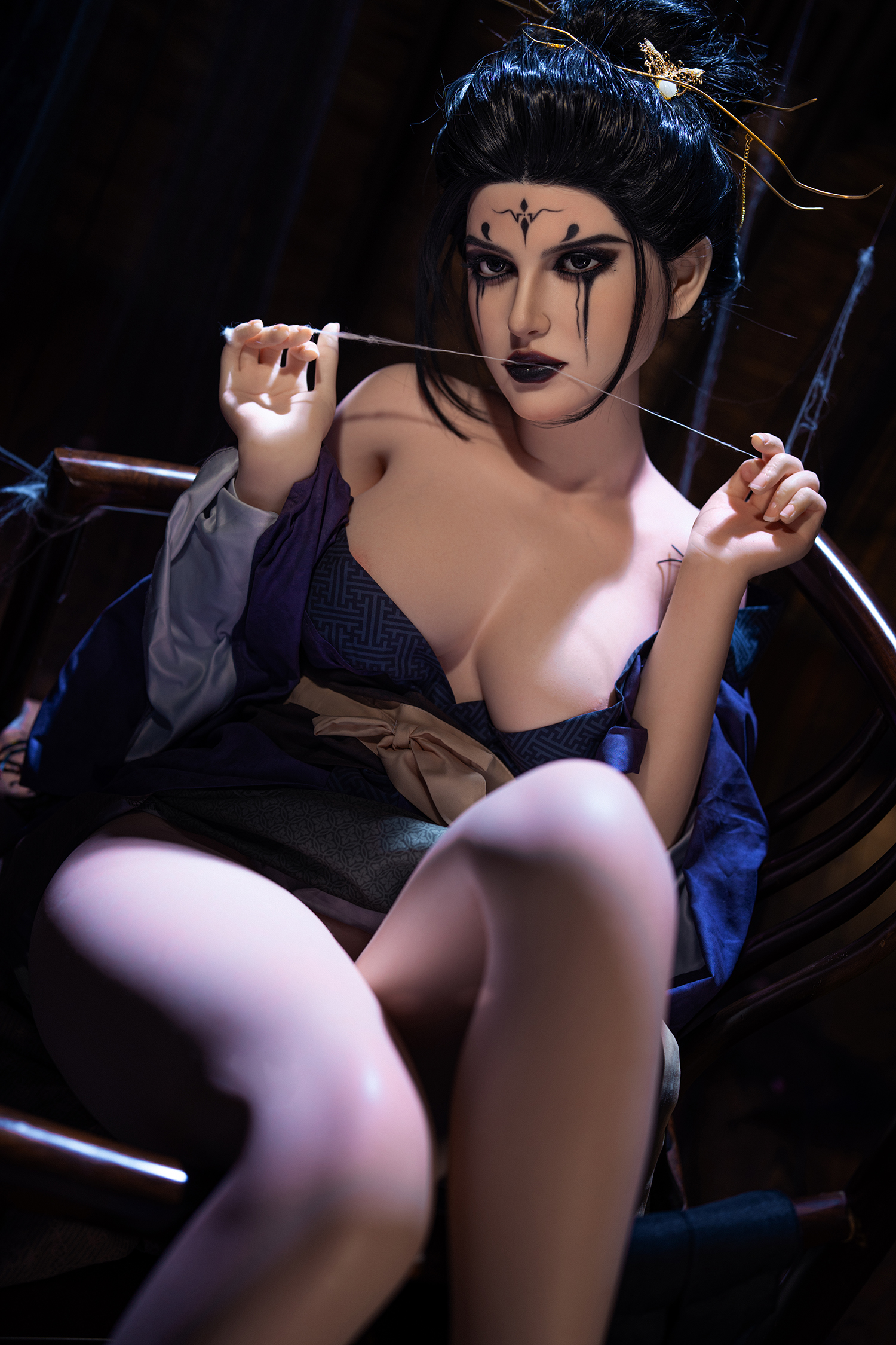 Gillaw - 5ft 5(164cm) Full Silicone Asian mythology style Sex Doll