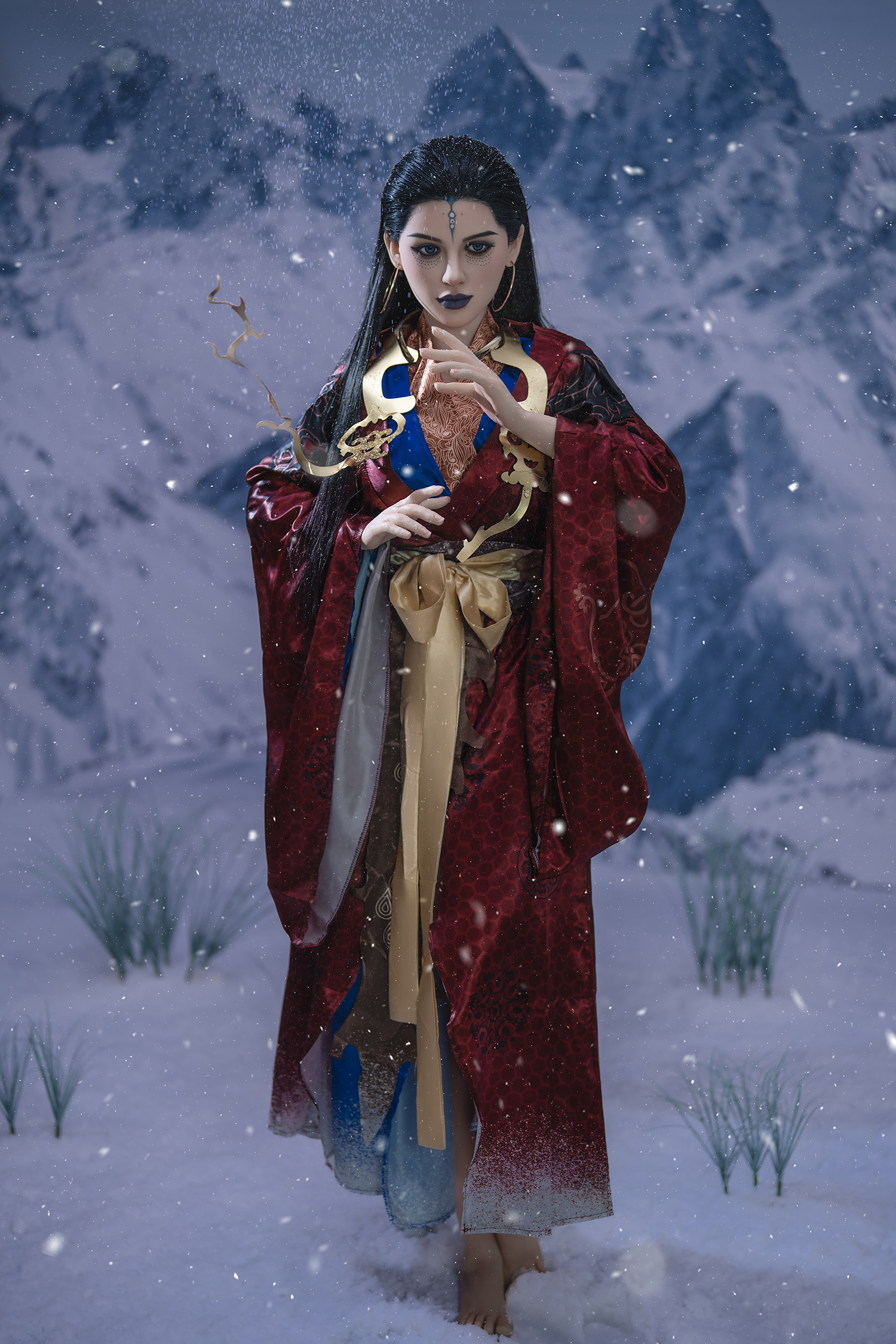 Baetra - 5ft 5(164cm) Full Silicone Asian mythology style Sex Doll