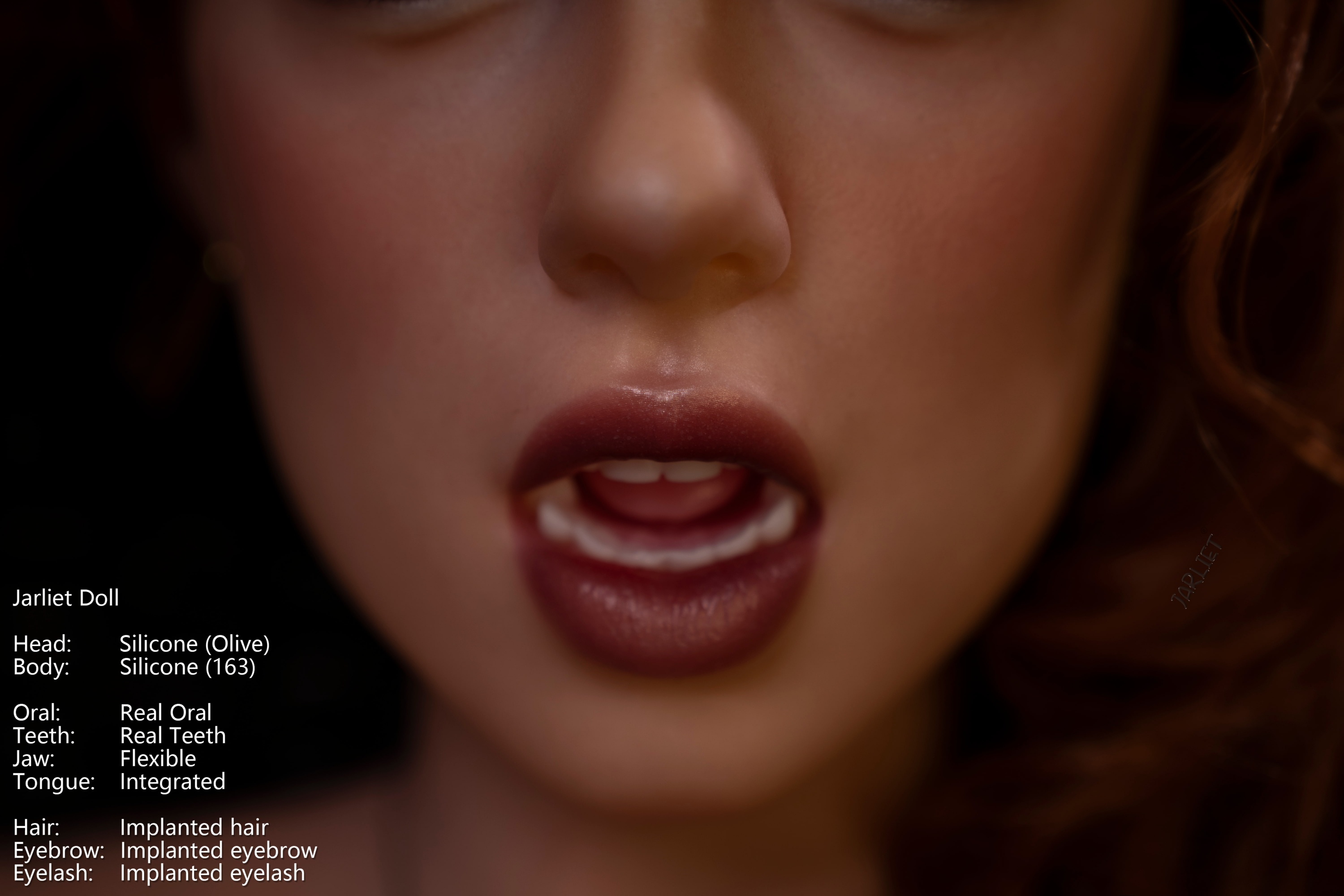 Jarliet | Olive - 5ft 3/163cm Realistic ROS Head Full Silicone Sex Doll