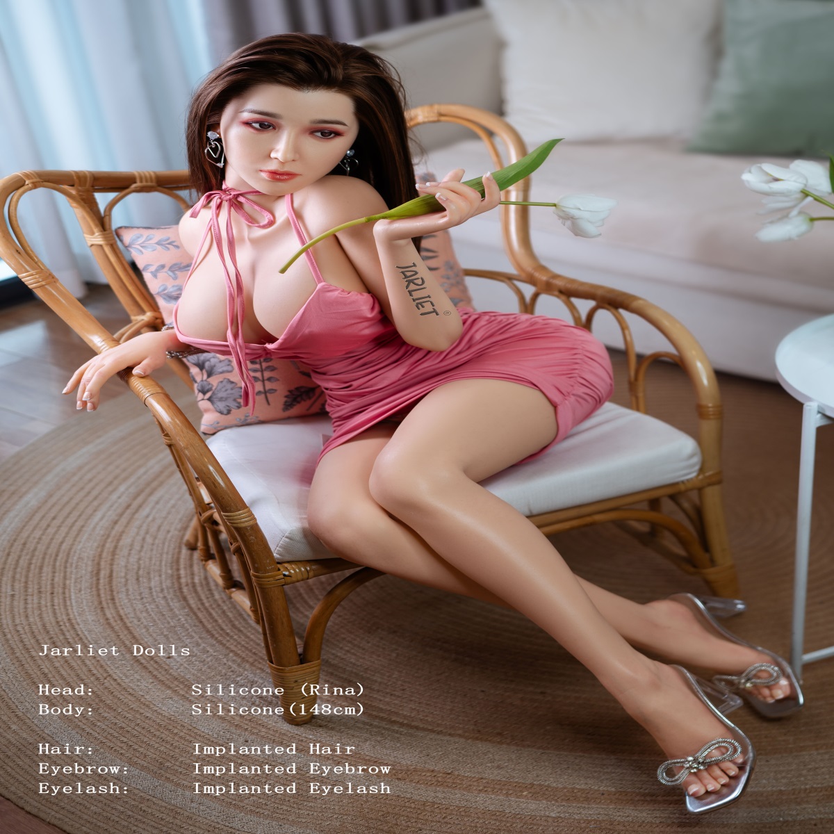 Jarliet | Rina -4ft 10/148cm Silicone Sex Doll