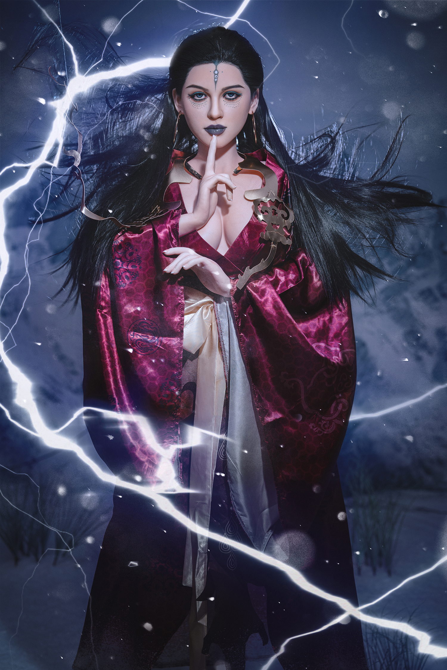 Baetra - 5ft 5(164cm) Full Silicone Asian mythology style Sex Doll