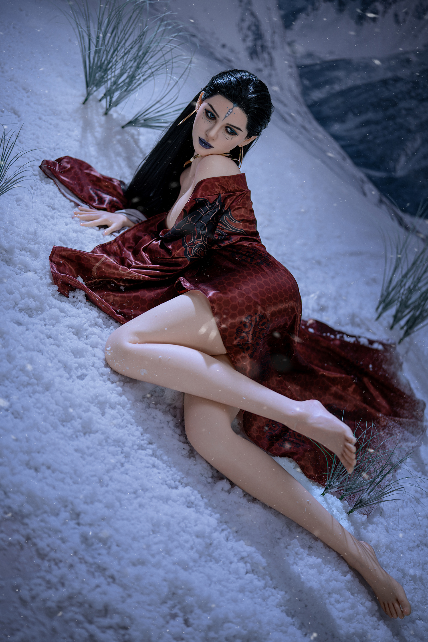 Baetra - 5ft 5(164cm) Full Silicone Asian mythology style Sex Doll