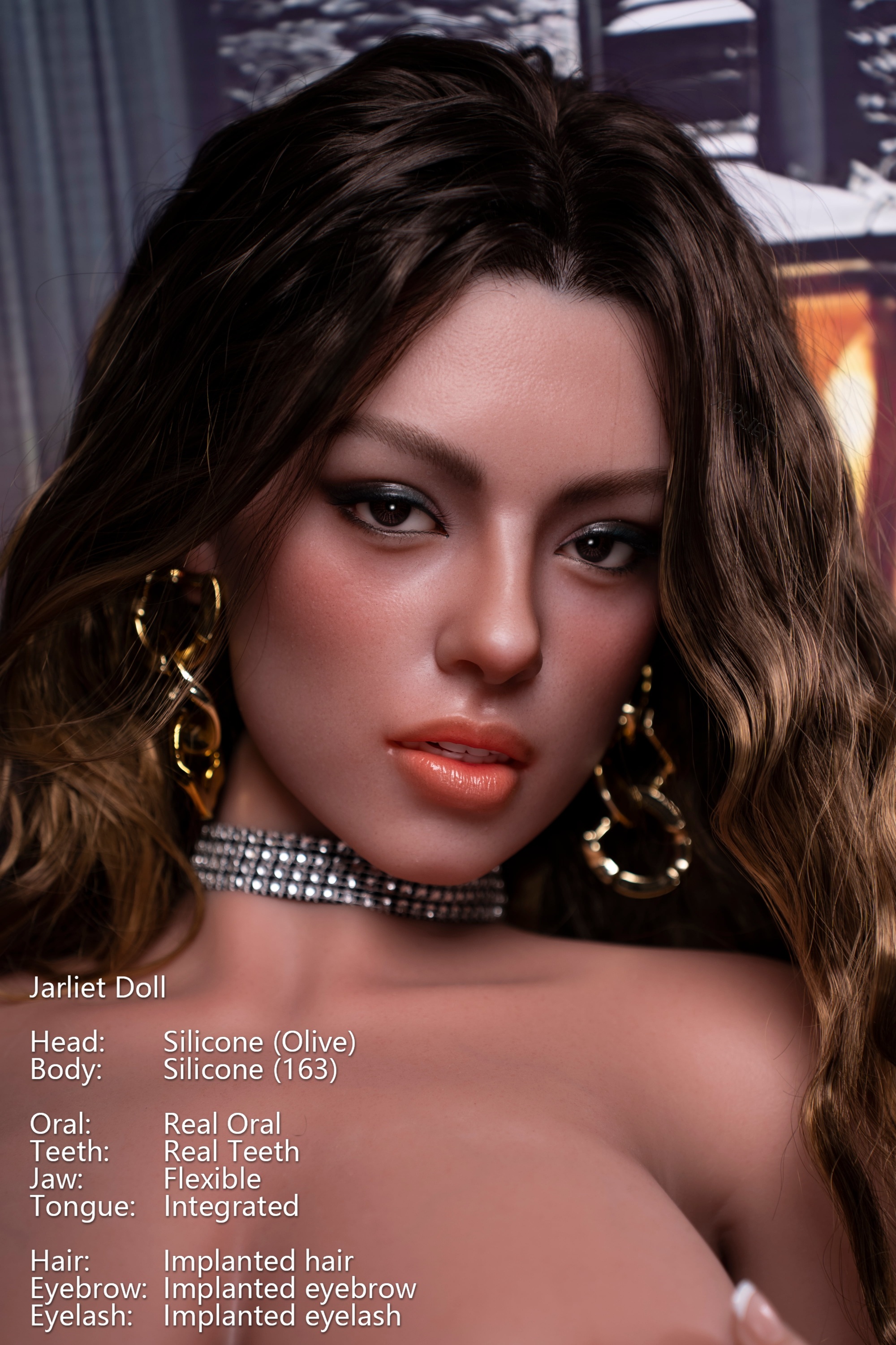 Jarliet | Olive 2 - 5ft 3/163cm Realistic ROS Head Full Silicone Sex Doll