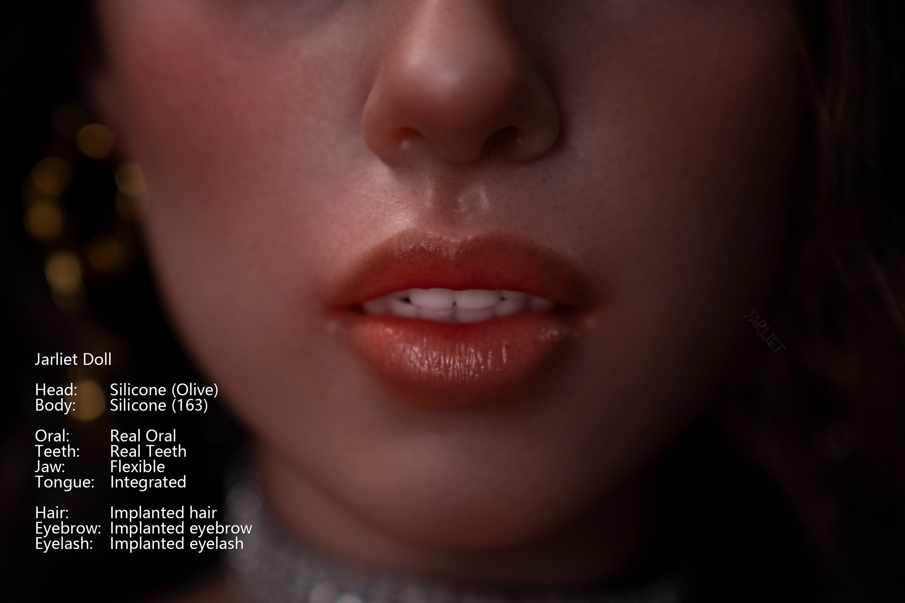 Jarliet | Olive 2 - 5ft 3/163cm Realistic ROS Head Full Silicone Sex Doll