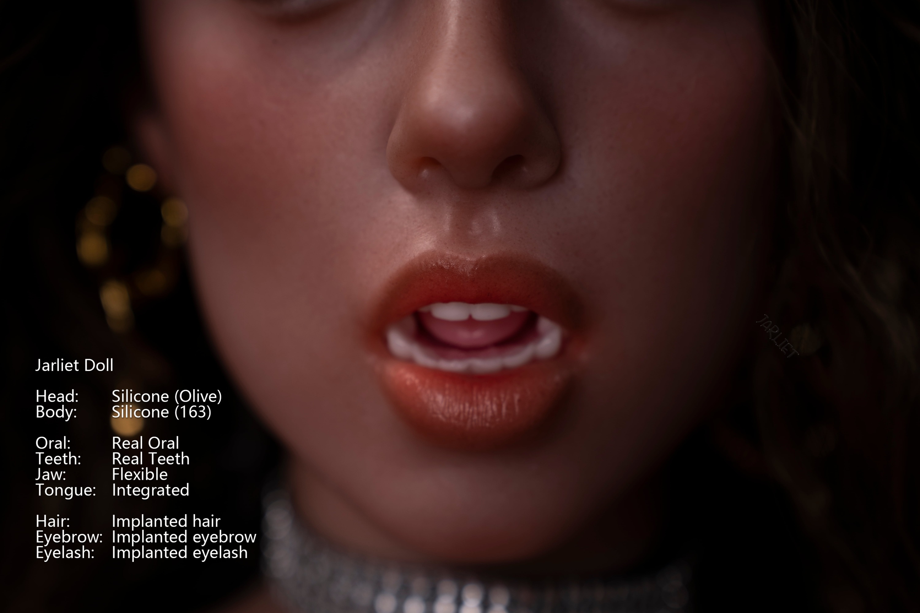 Jarliet | Olive 2 - 5ft 3/163cm Realistic ROS Head Full Silicone Sex Doll