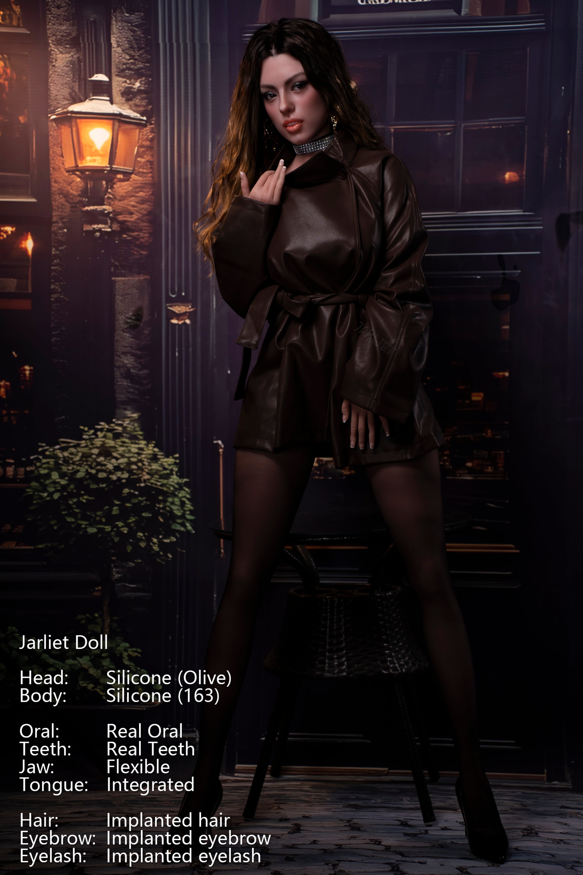 Jarliet | Olive 2 - 5ft 3/163cm Realistic ROS Head Full Silicone Sex Doll