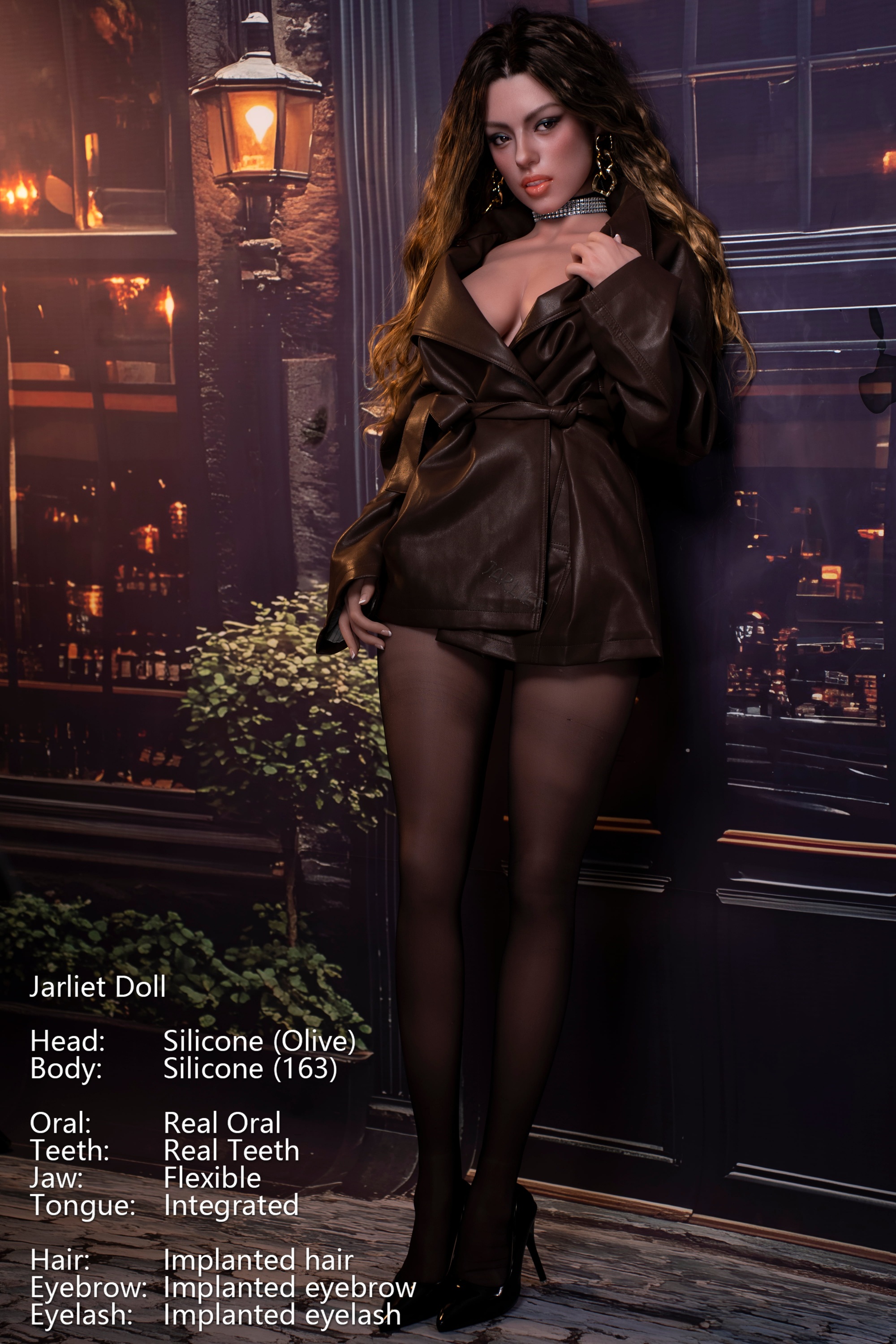 Jarliet | Olive 2 - 5ft 3/163cm Realistic ROS Head Full Silicone Sex Doll